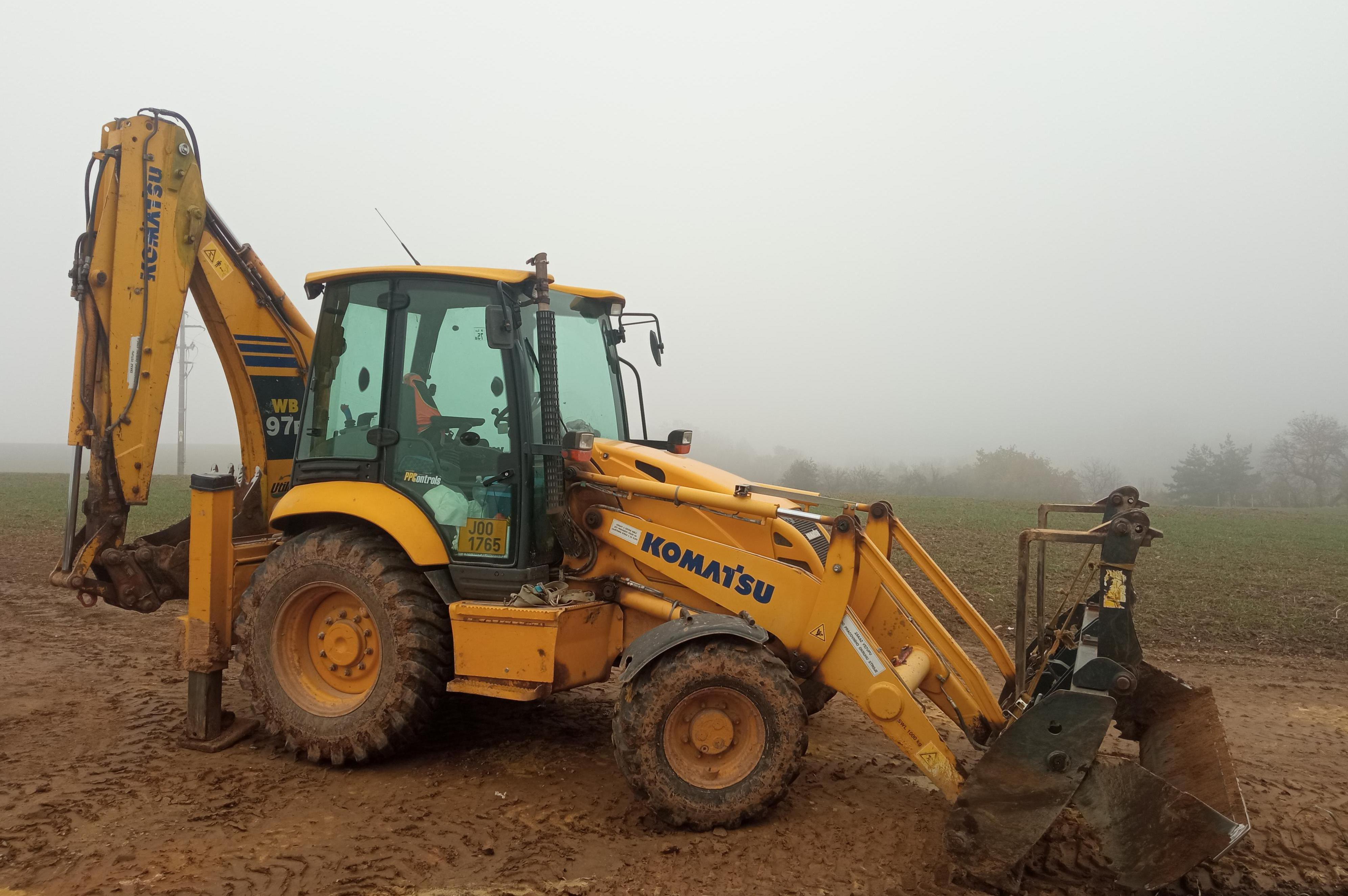 Zemní práce, bagrování Robert Horák foto 1