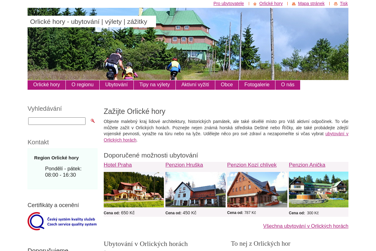 Region-orlickehory.cz