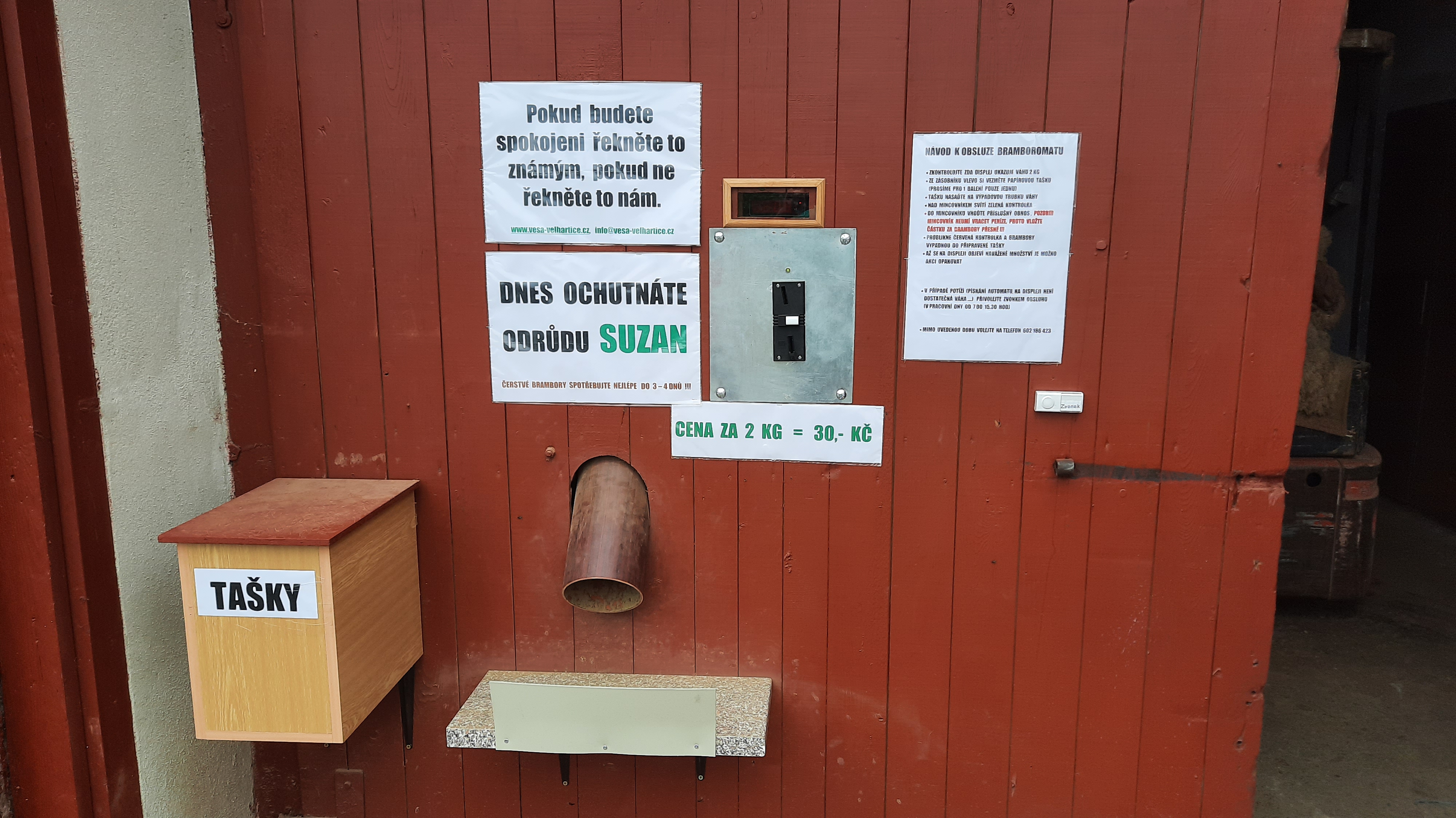 BRAMBOROMAT Vesa Velhartice