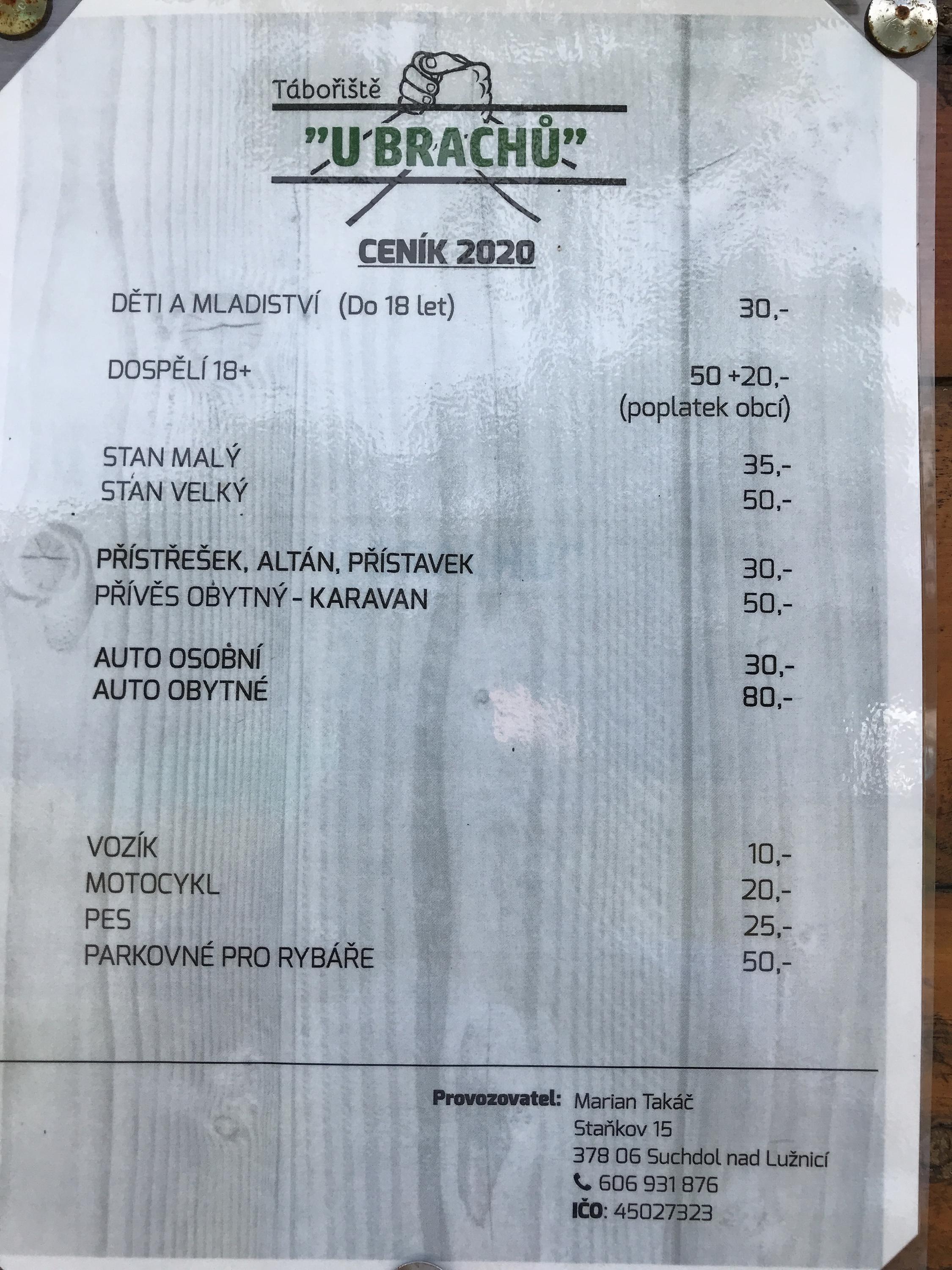 Tábořiště U Brachů foto 2