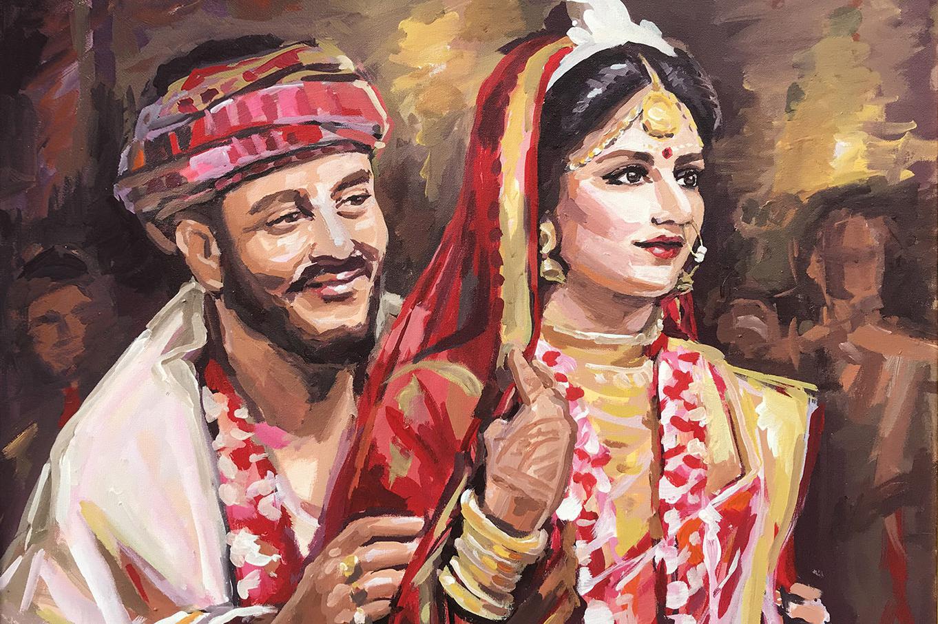 Olga Cermanová - malba portrétů na zakázku