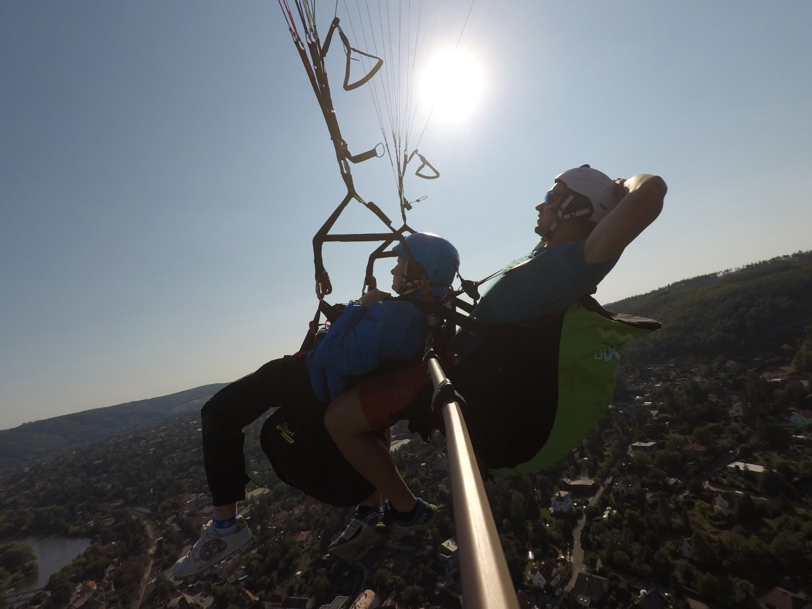 Tandem paragliding nad Prahou foto 6