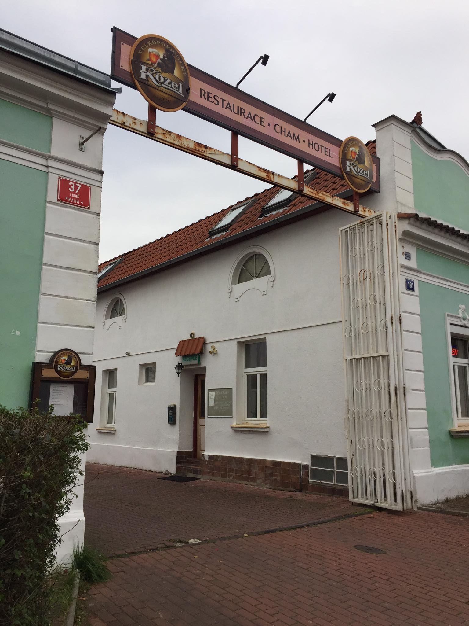 Restaurace hotelu Cham