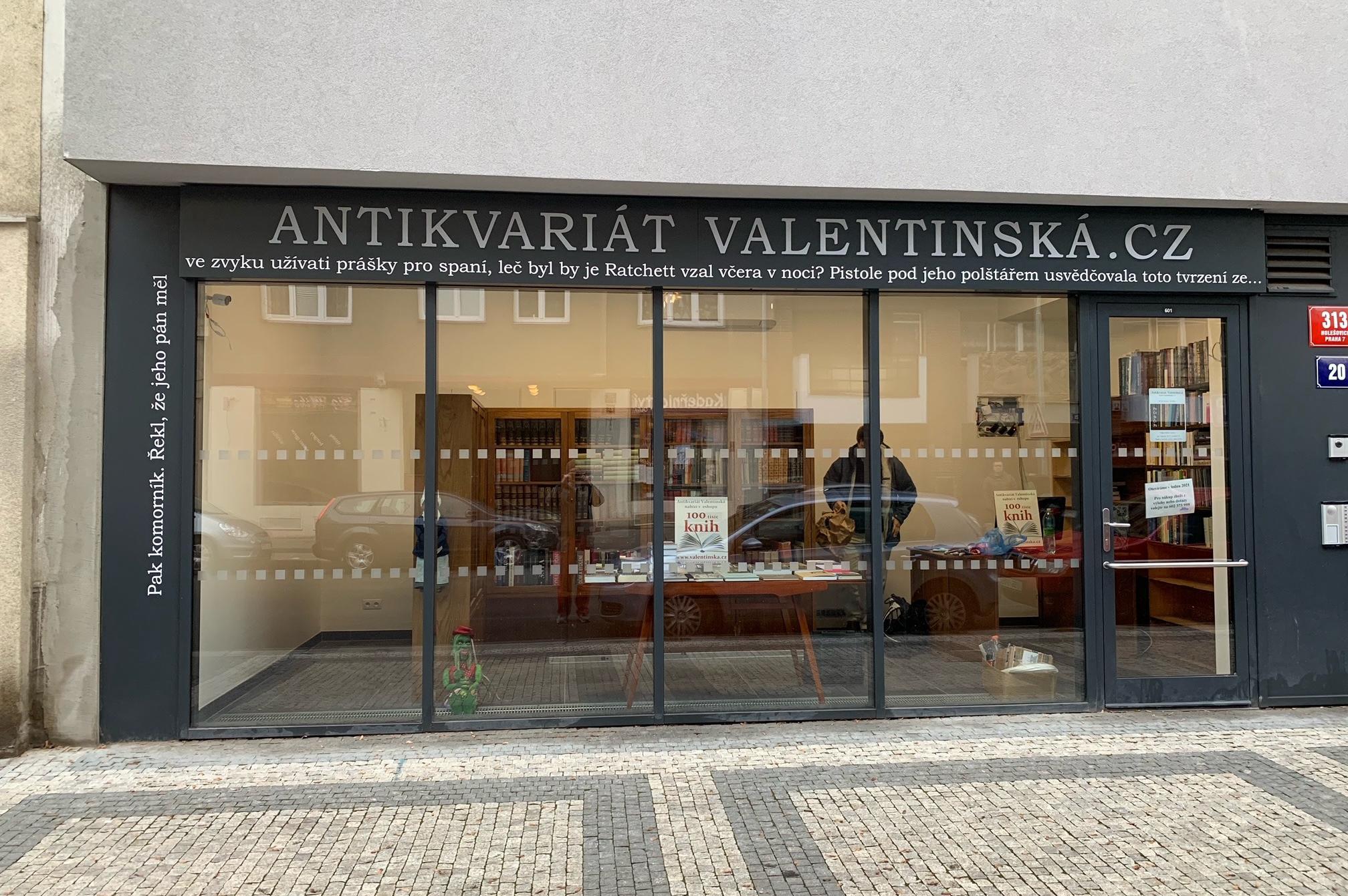 Antikvariát Valentinská