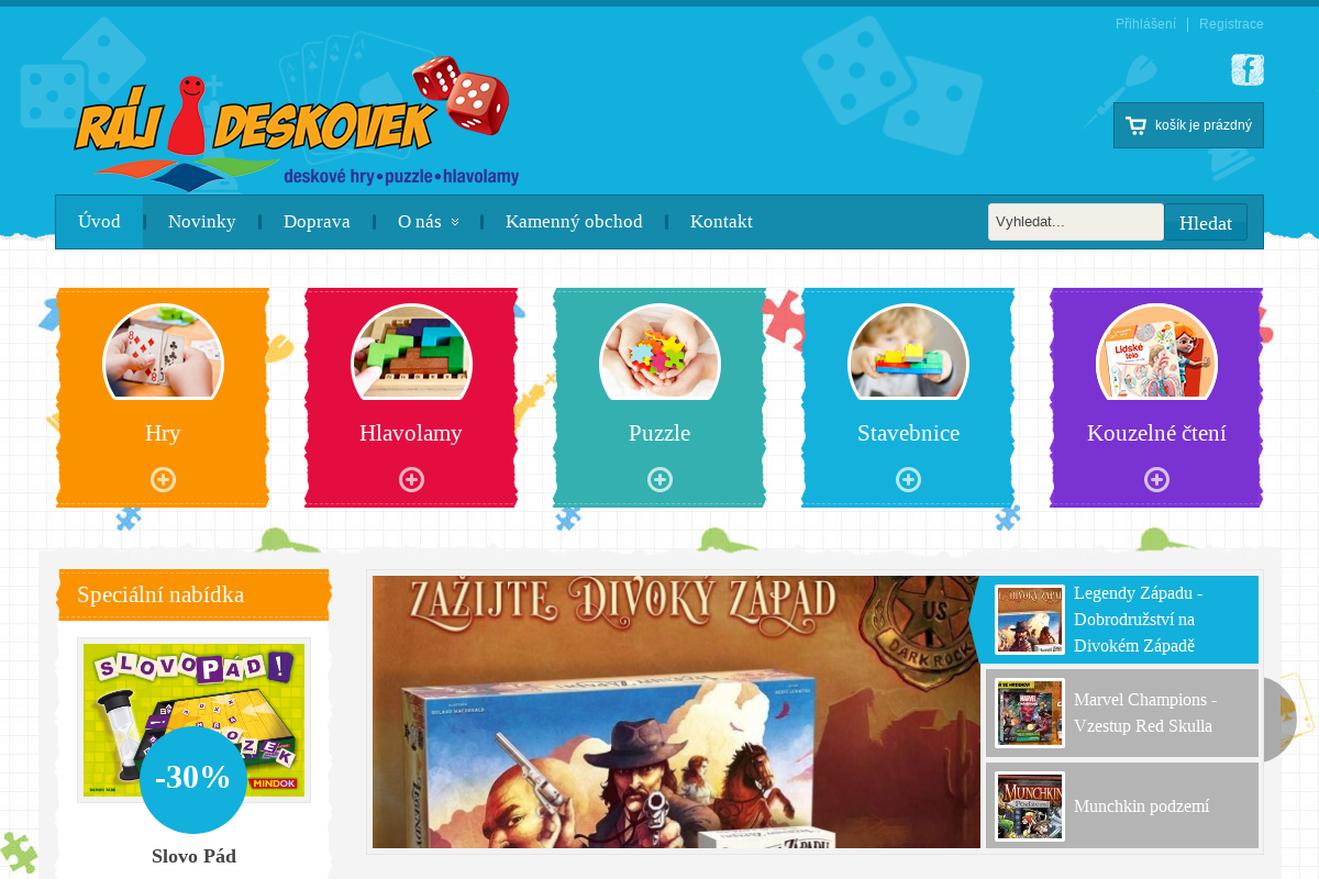 Ráj deskovek foto 1