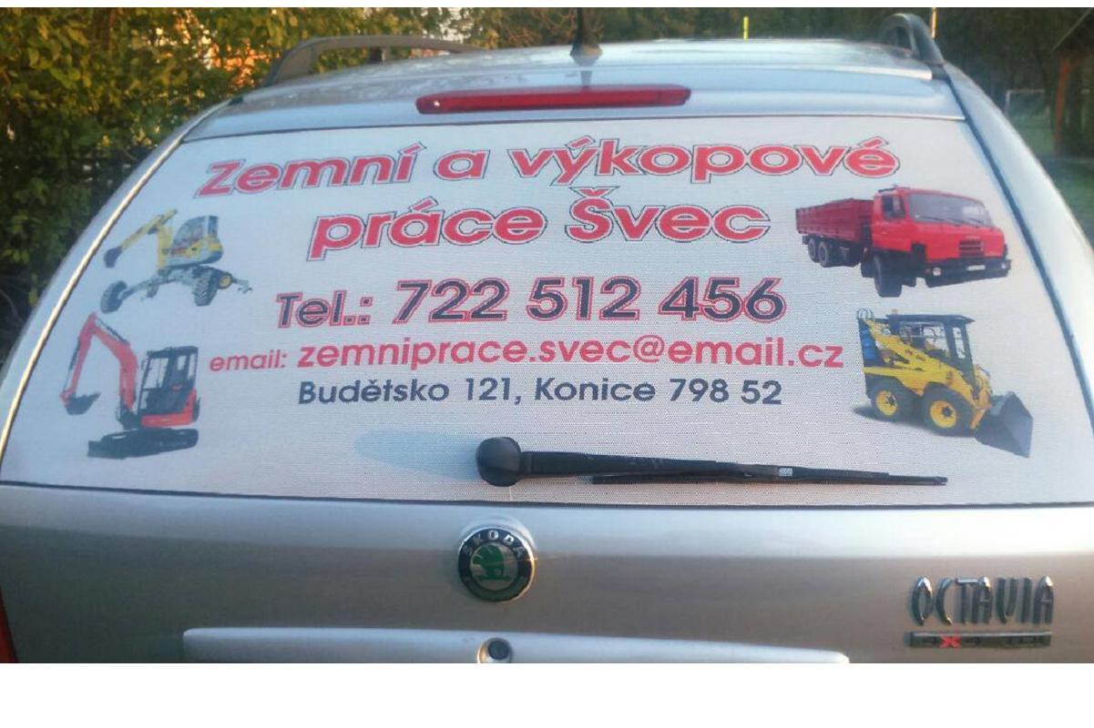 Zemní a výkopové práce Švec