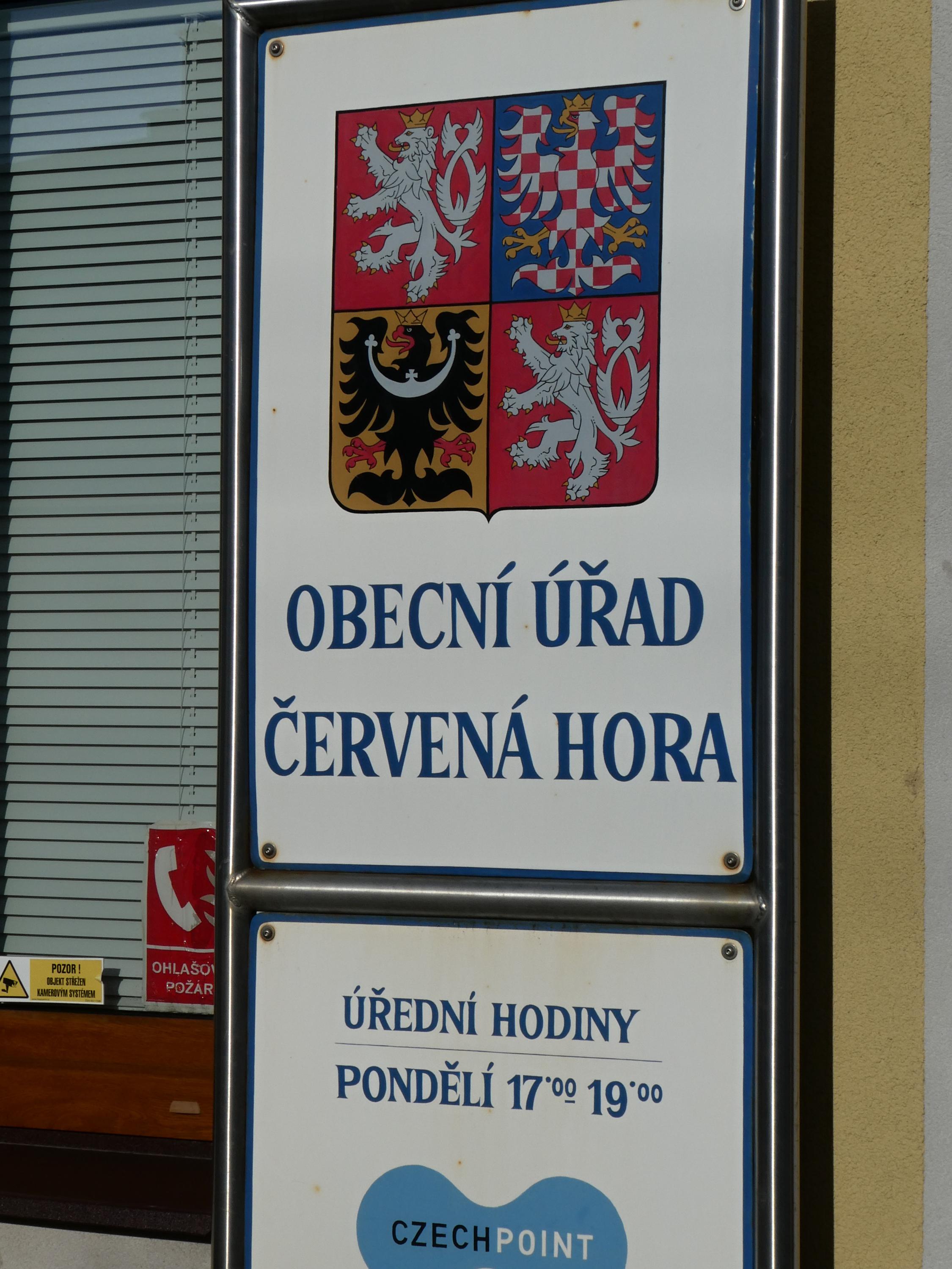 Červená Hora - obecní úřad foto 2