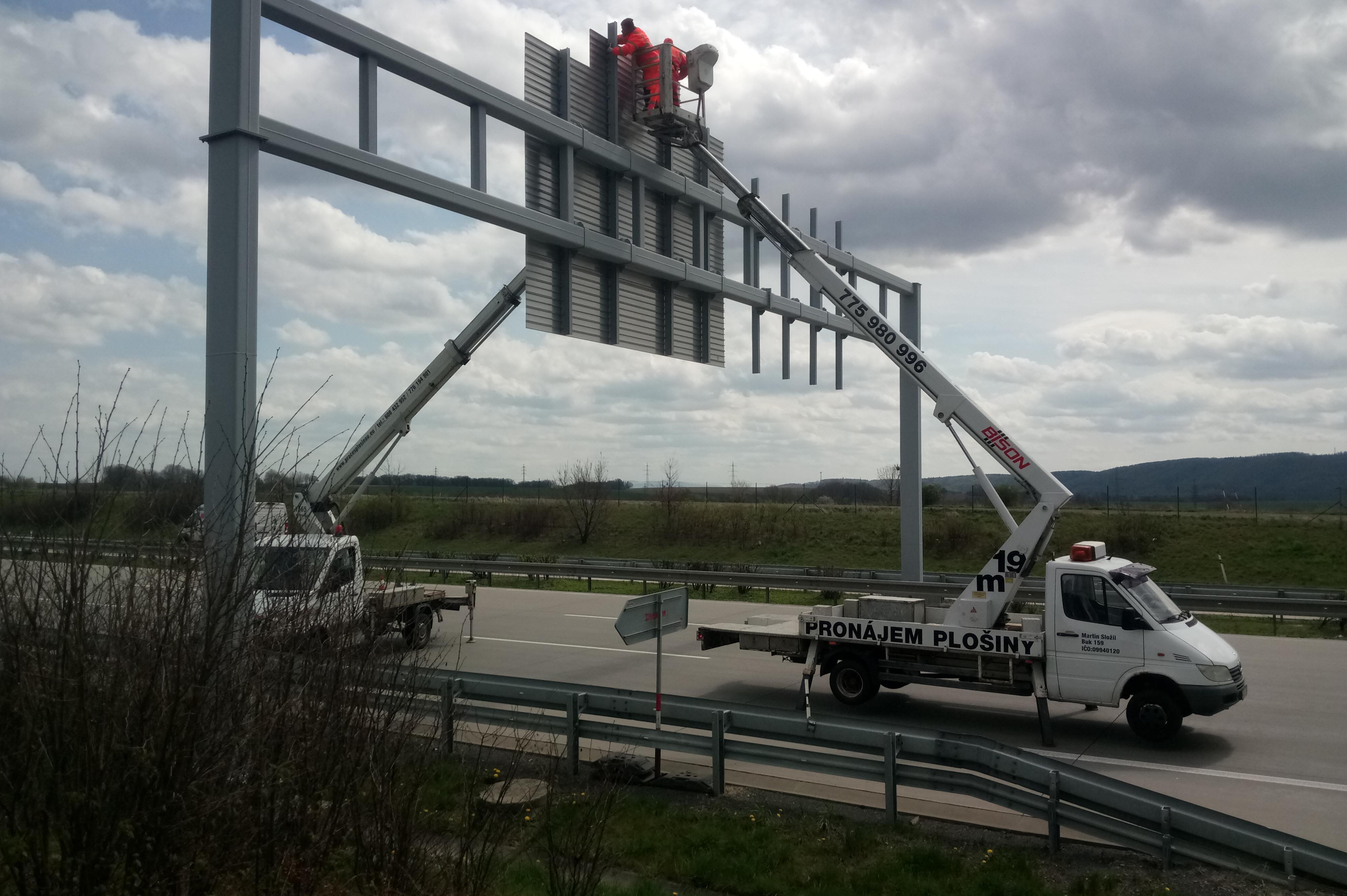 Pronájem plošin Martin Složil