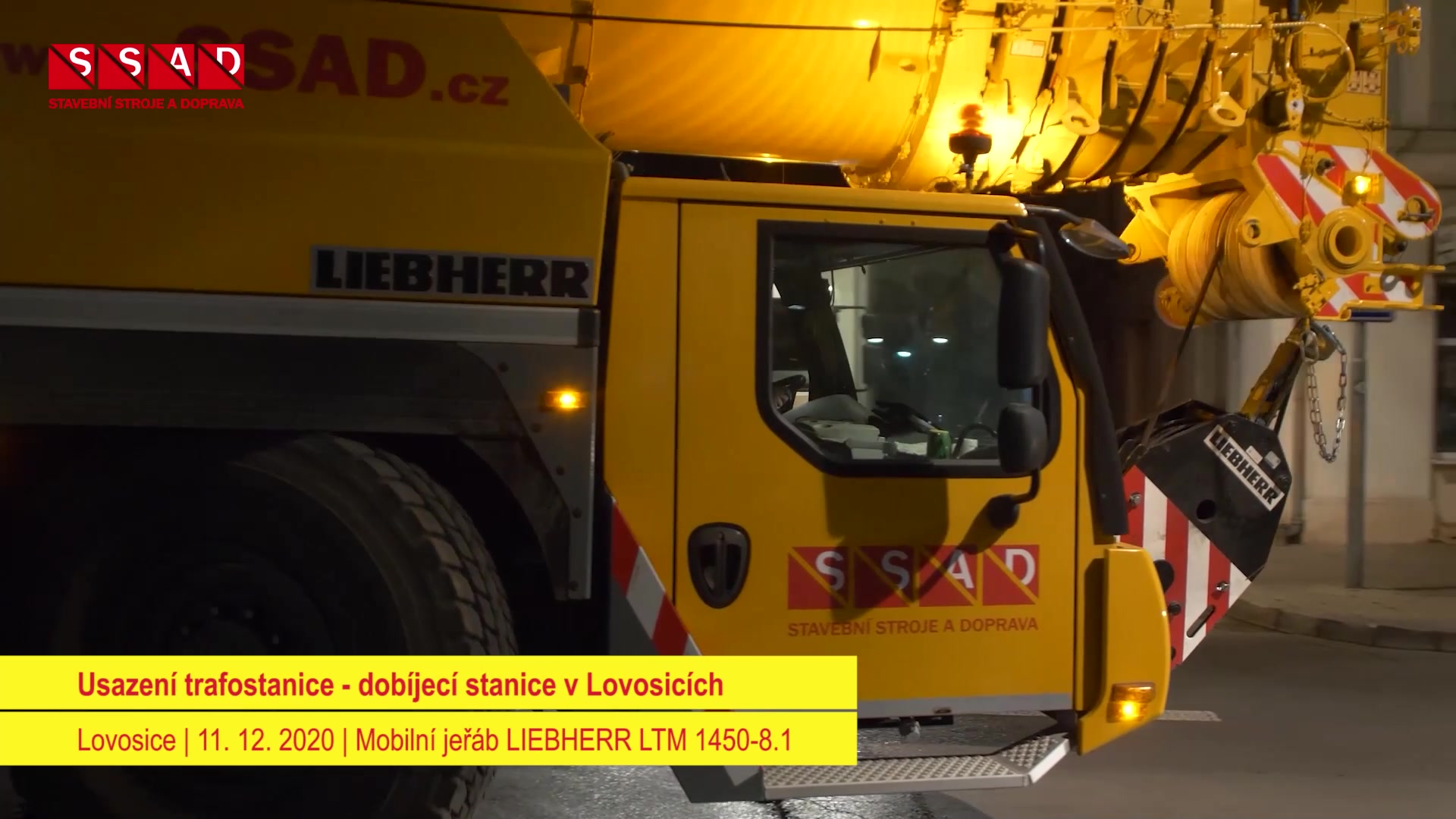 SSAD – přeprava nadměrných nákladů foto 2 (náhled videa)