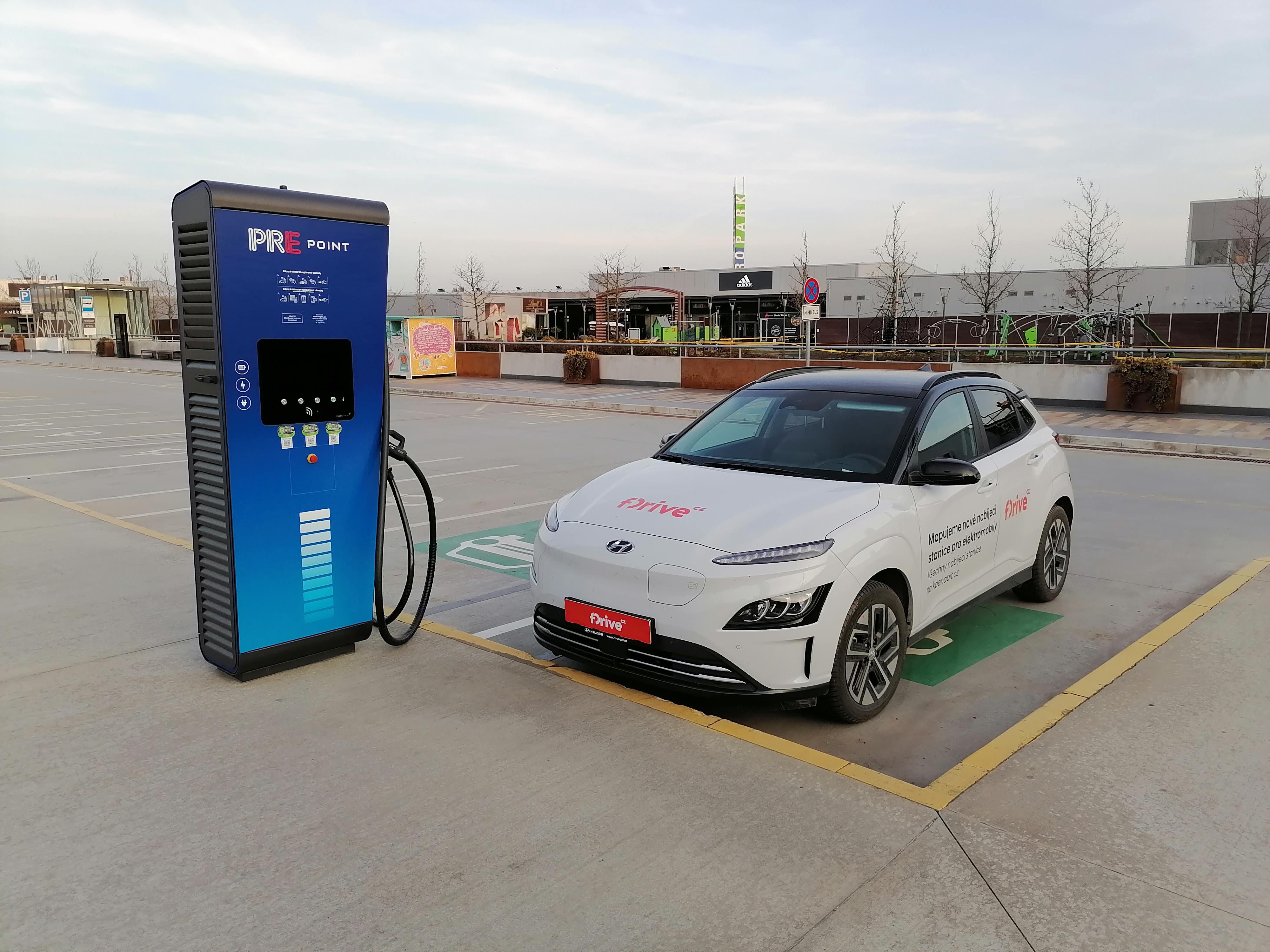 PREpoint - nabíjecí stanice PRE