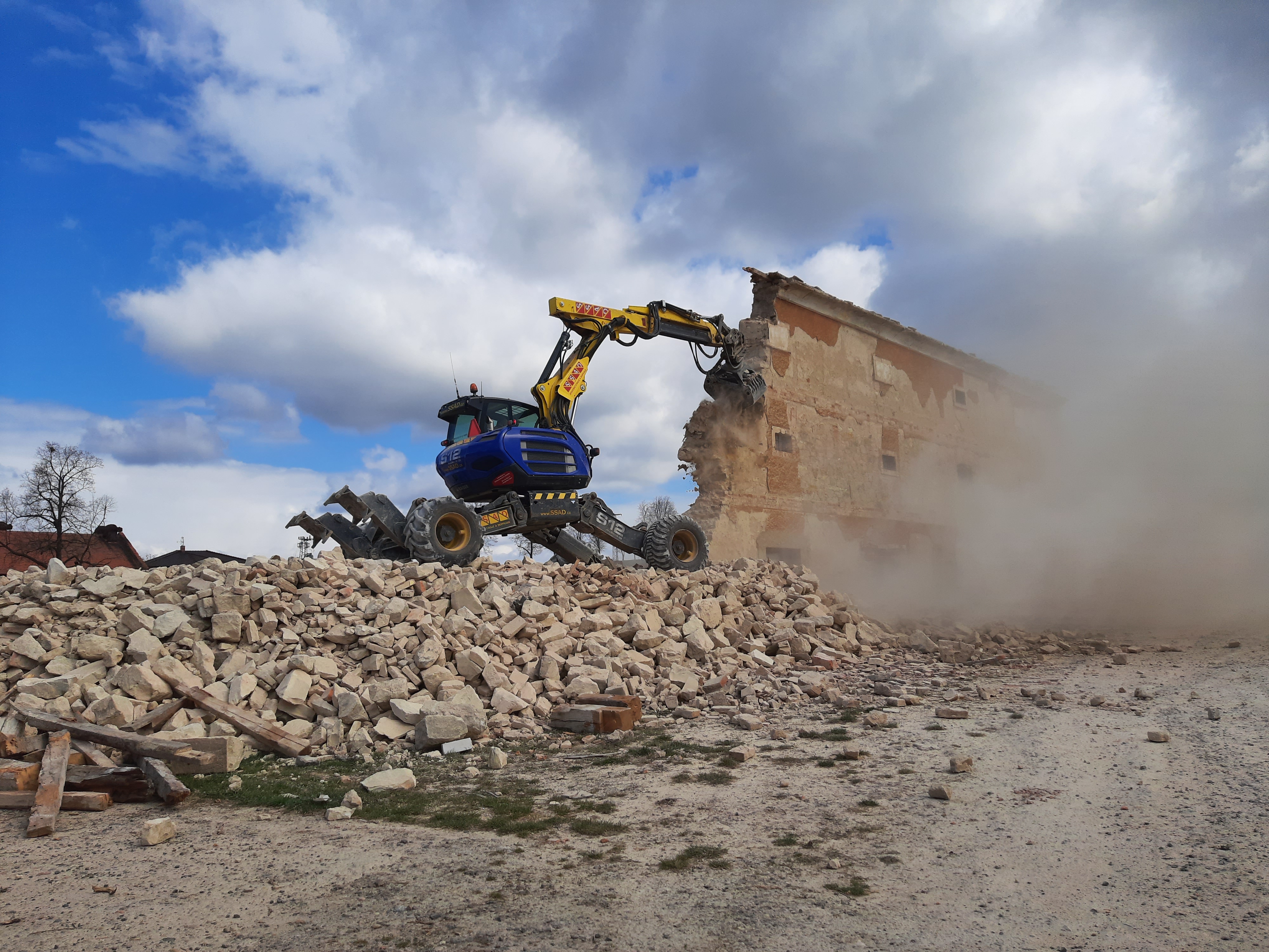 SSAD – demolice staveb foto 3
