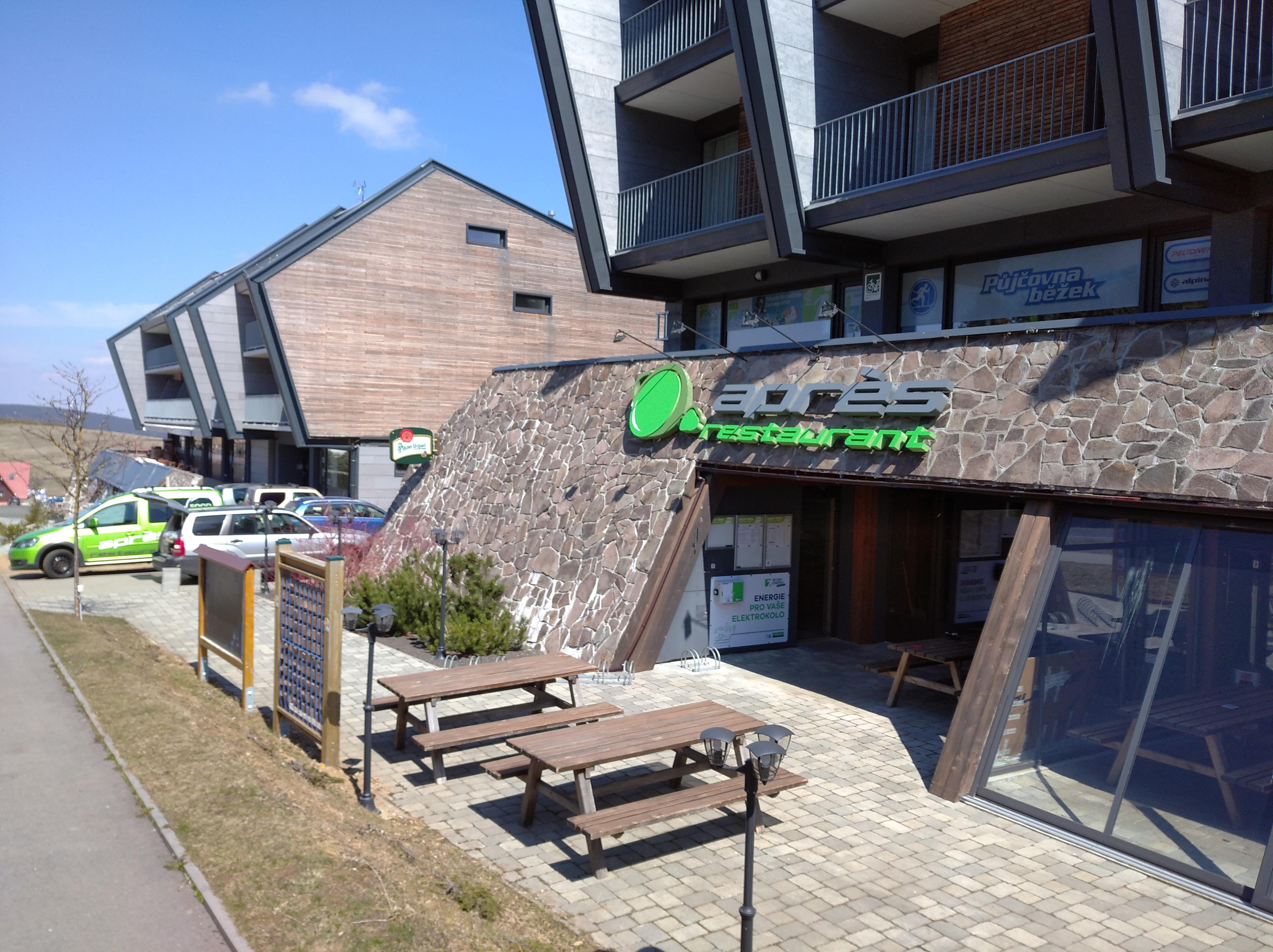 Nabíjecí stanice Aprés restaurant foto 6