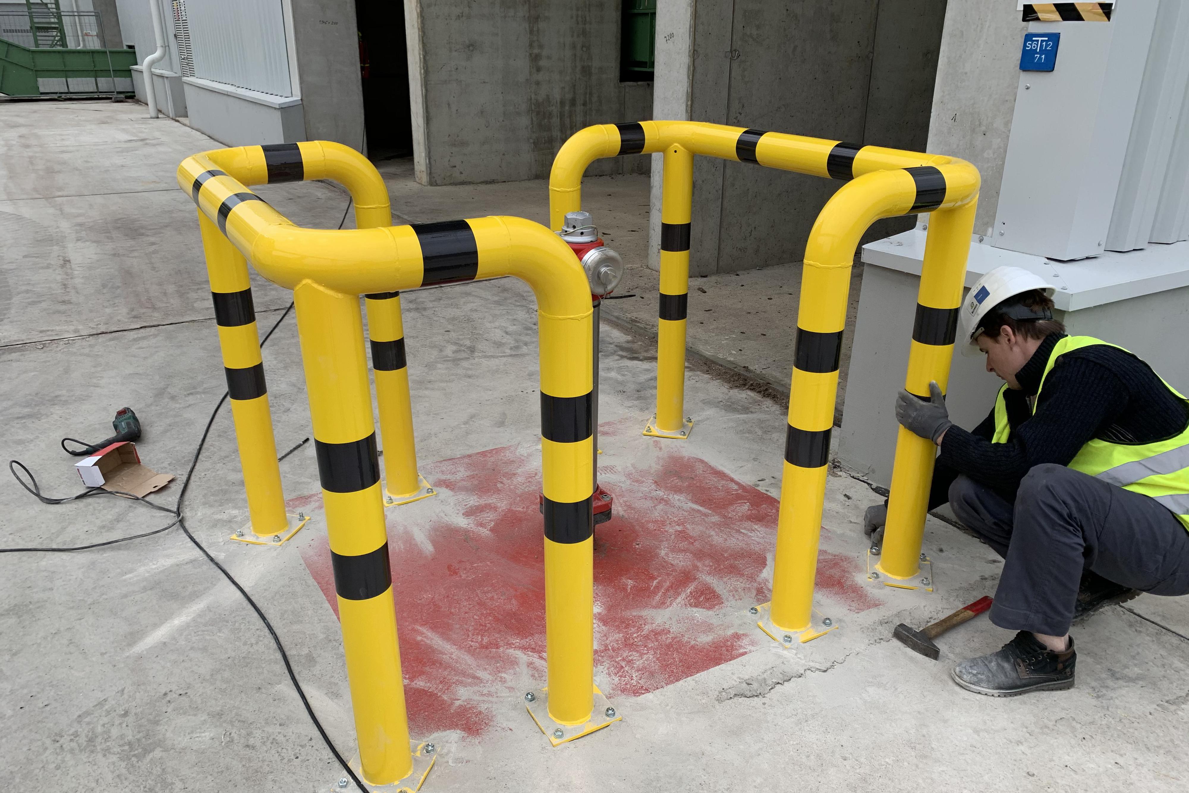 Ochranné kovové zábrany