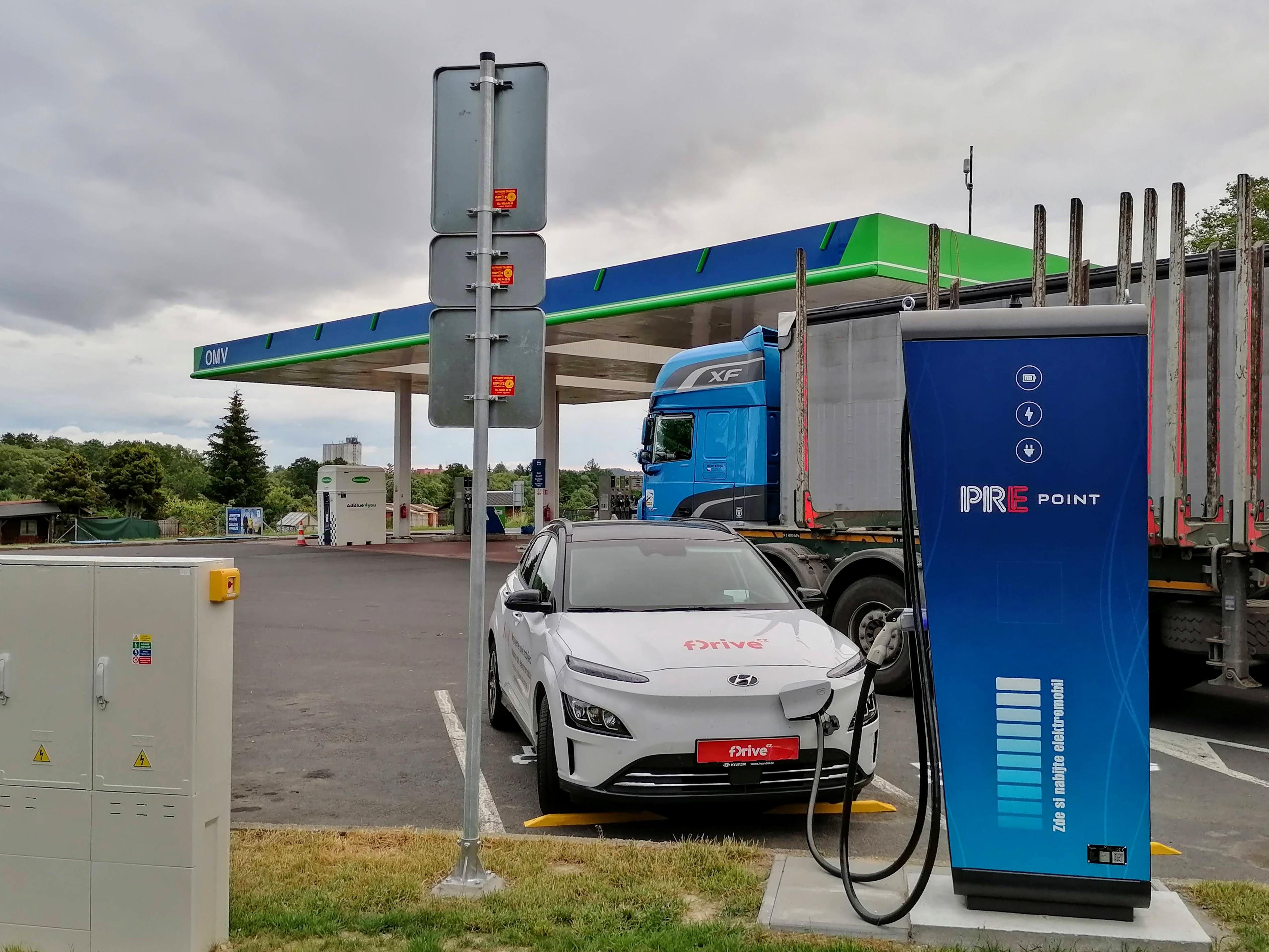 PREpoint - nabíjecí stanice PRE