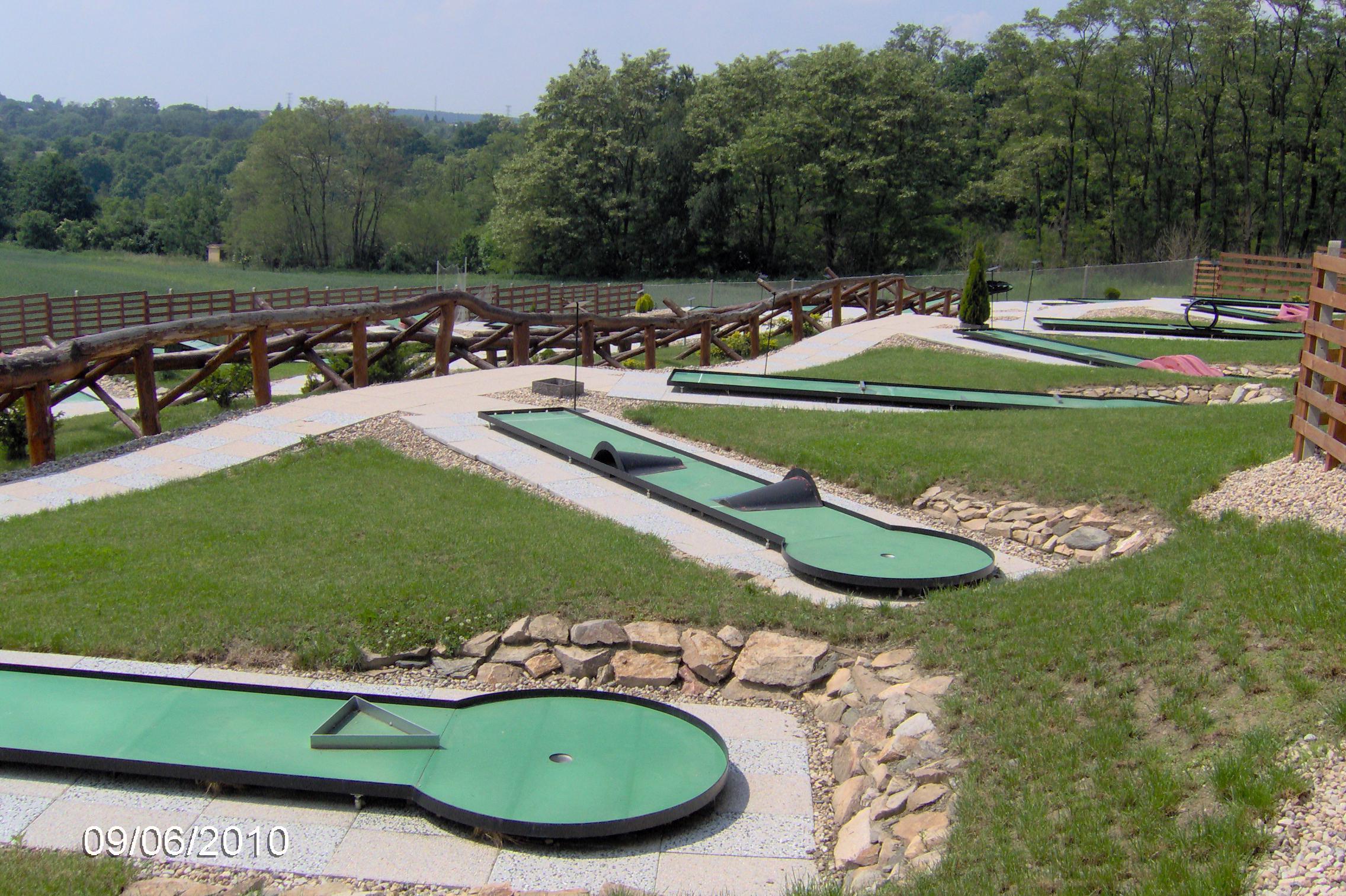 Minigolf Železné Hory