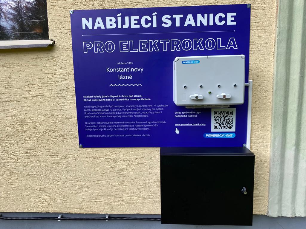 Nabíjecí stanice Lázeňský hotel Jirásek foto 4