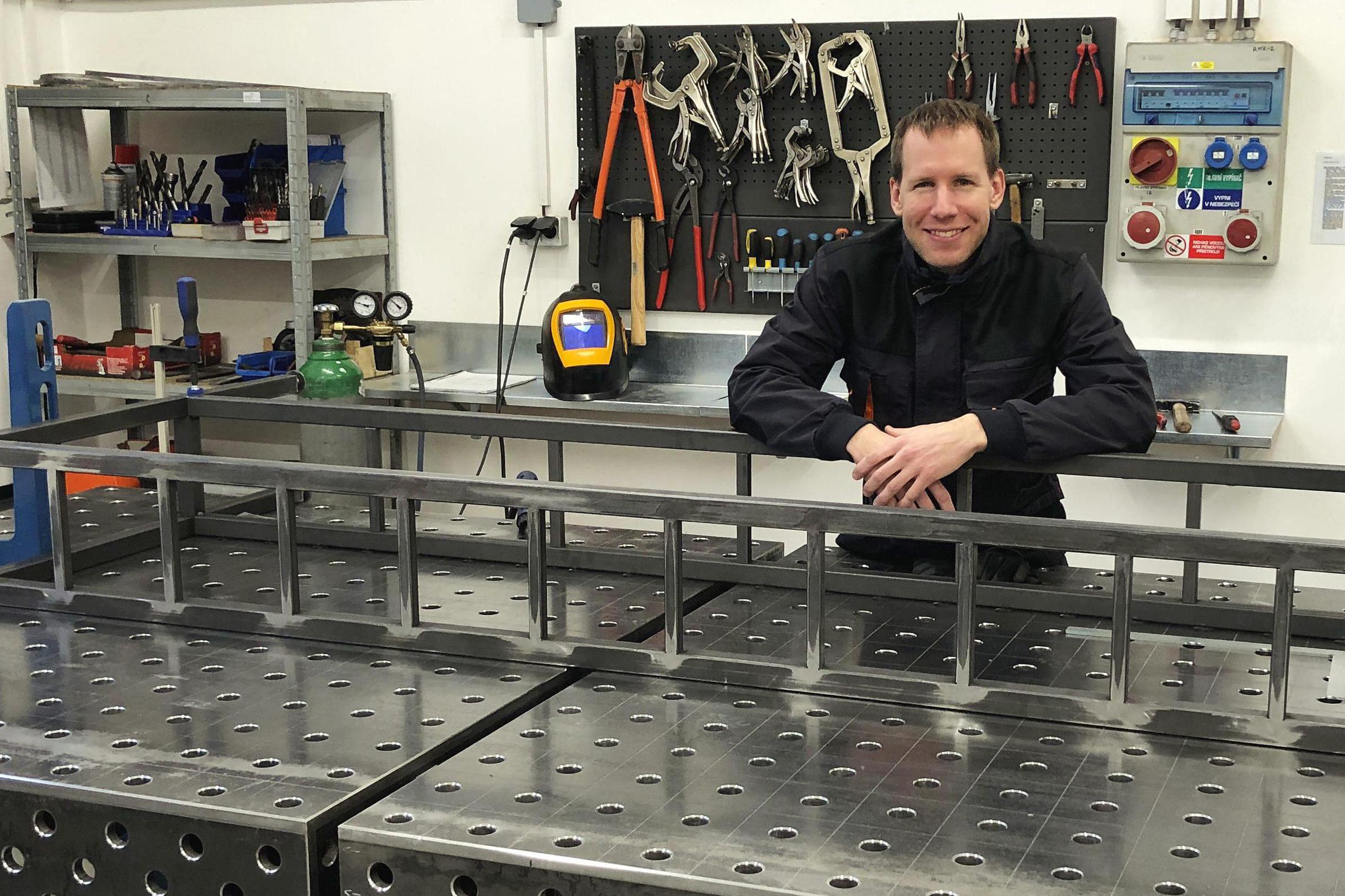 Martin Kroupa - svařování