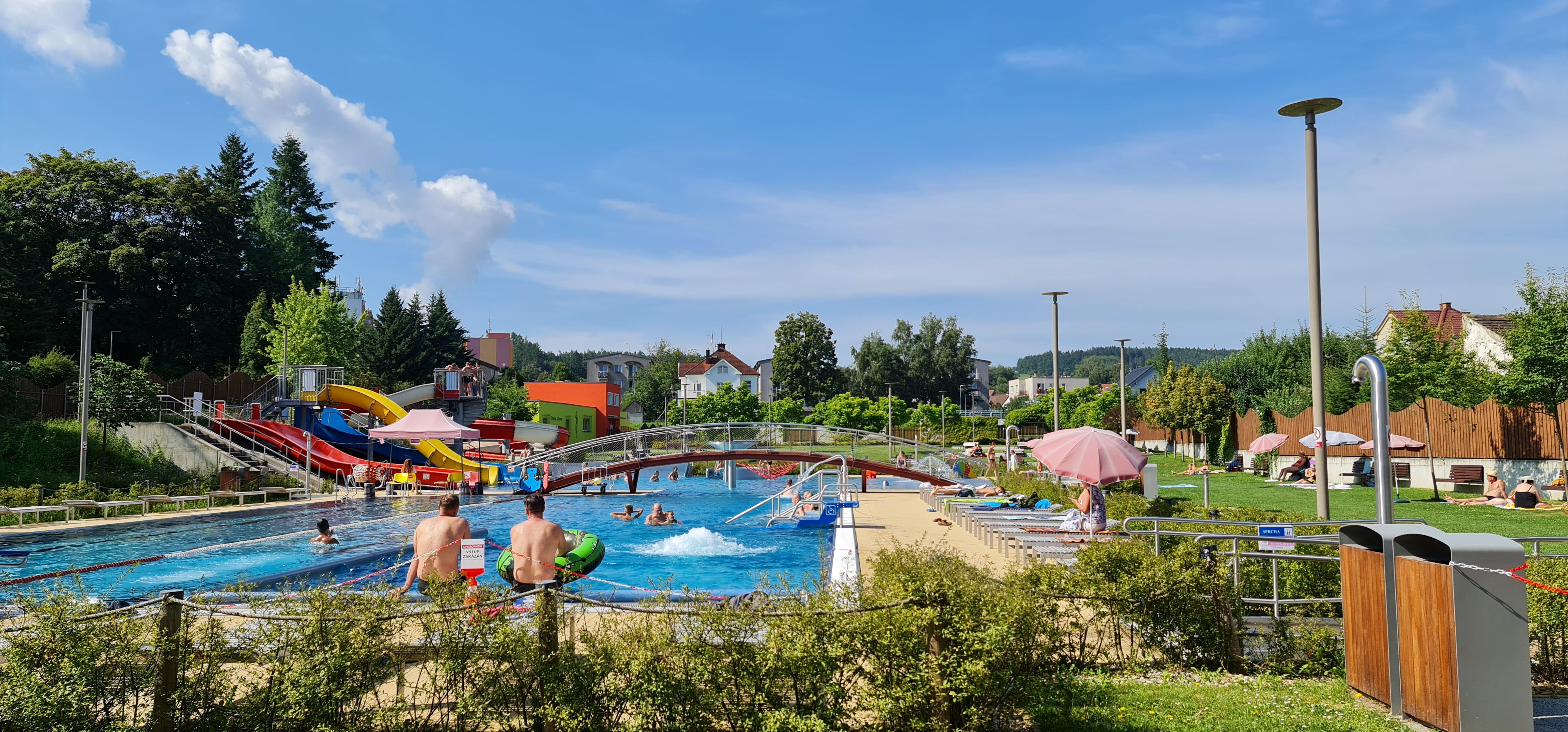 Městská letní plovárna Týn nad Vltavou foto 5