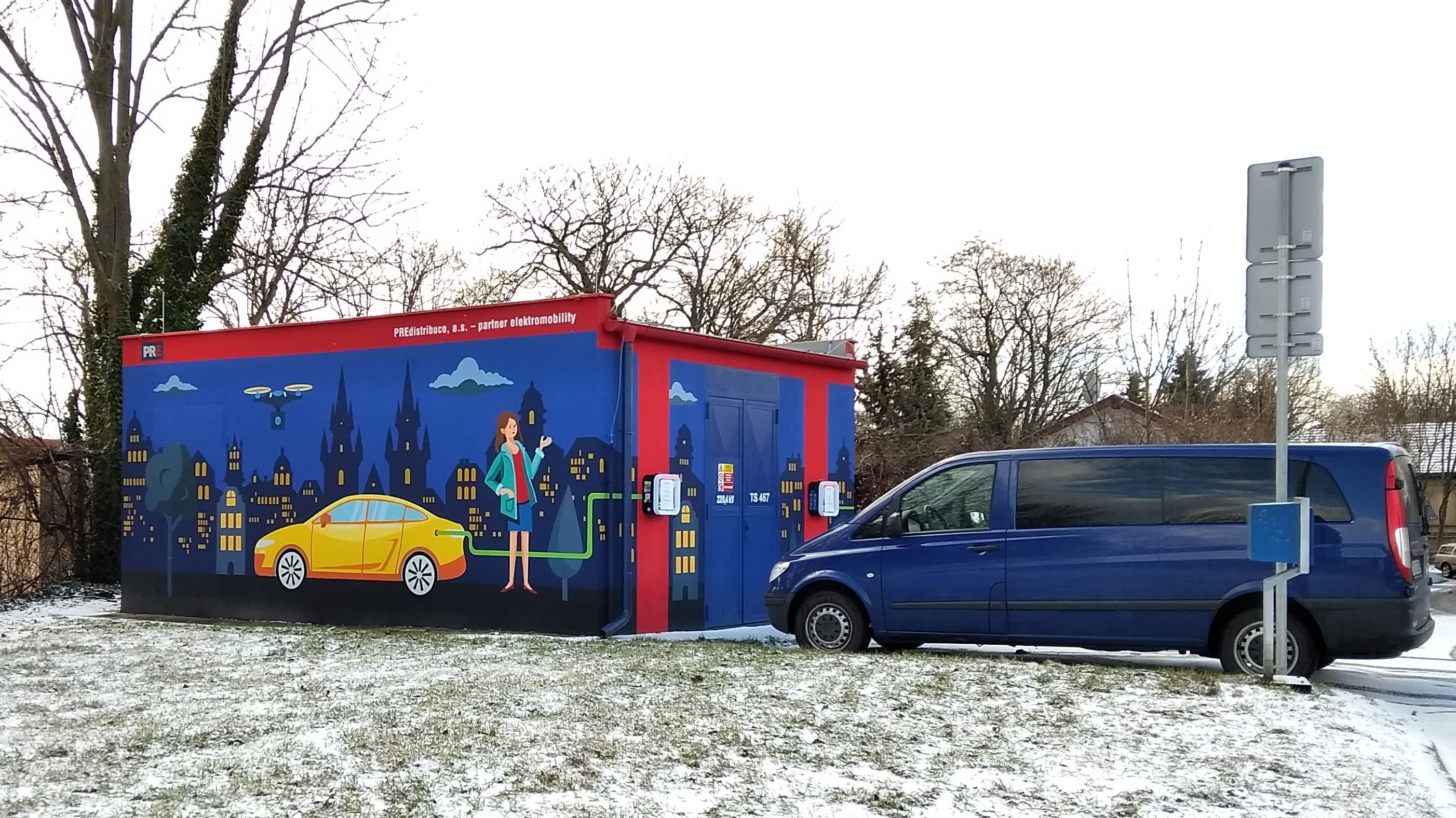 Nabíjecí stanice PRE