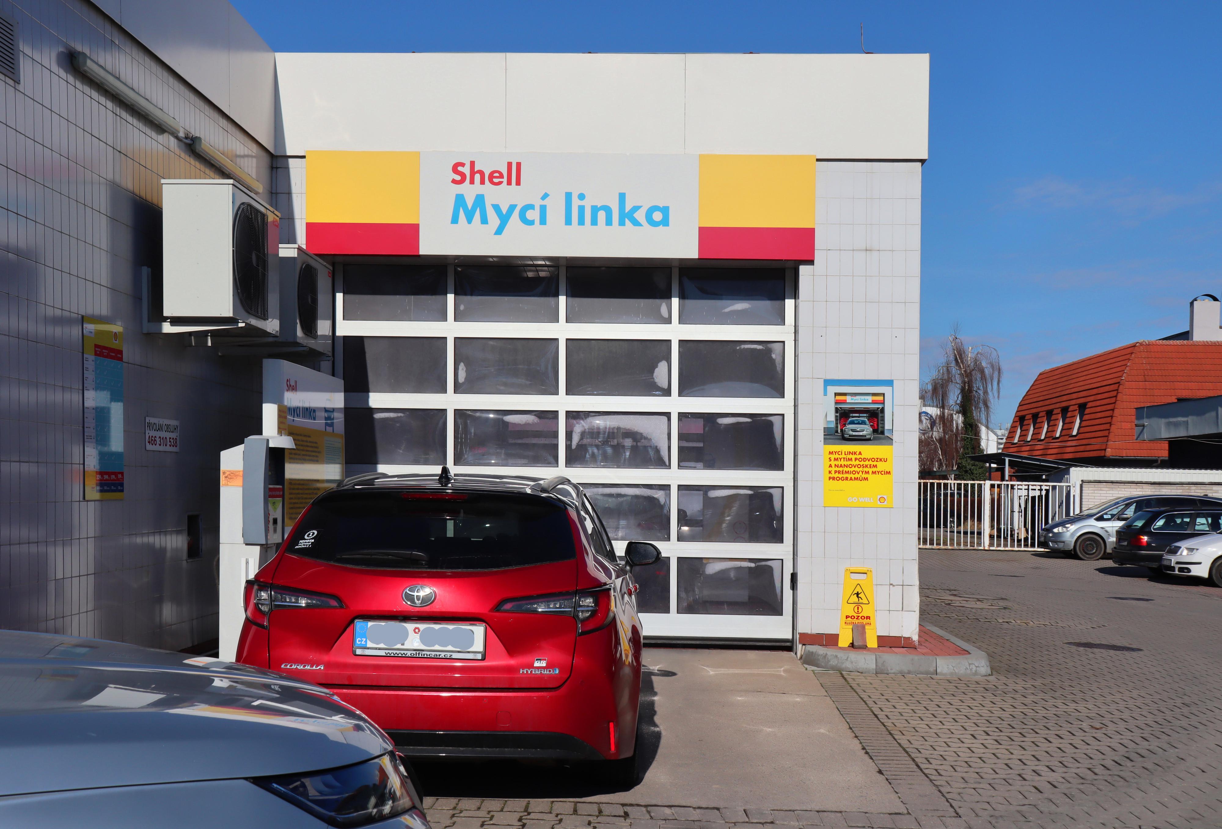 Automyčka Shell