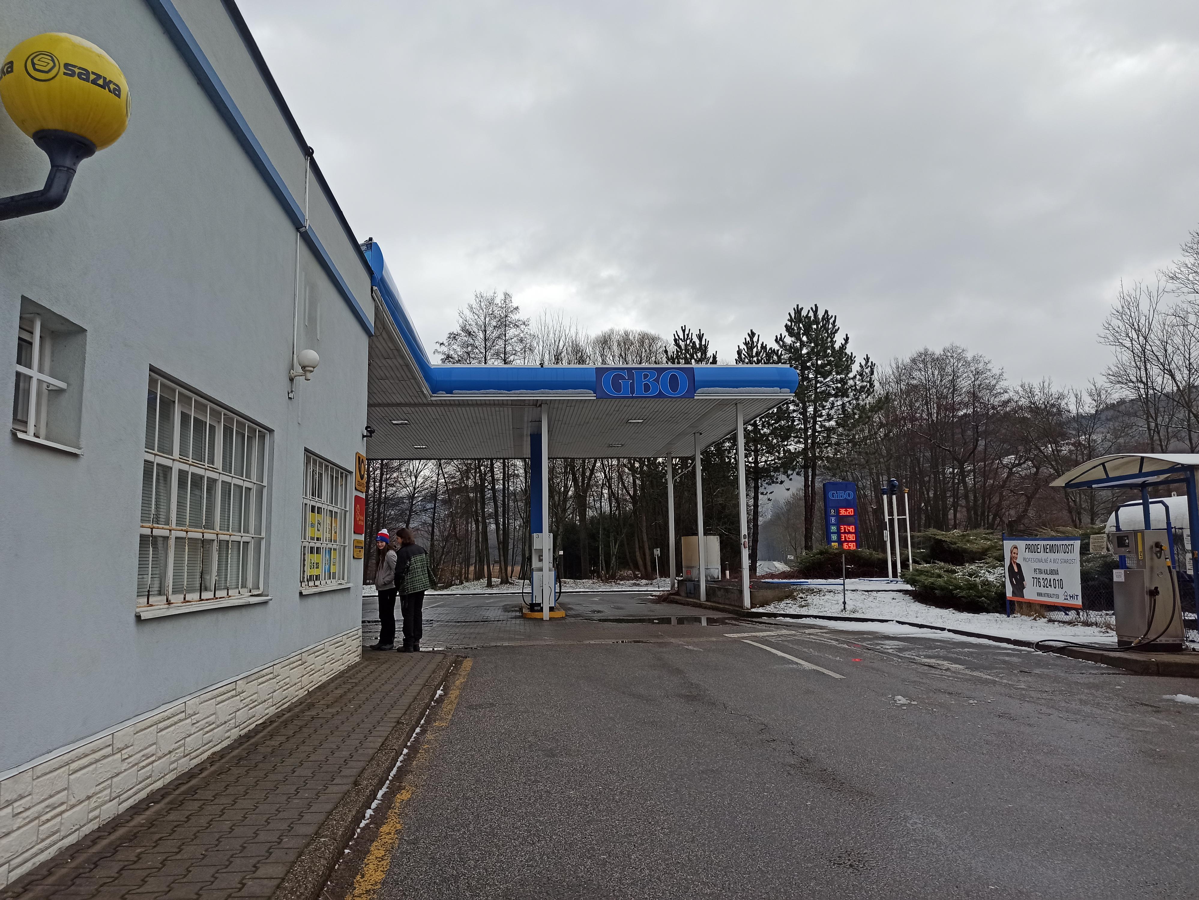 Čerpací stanice GBO