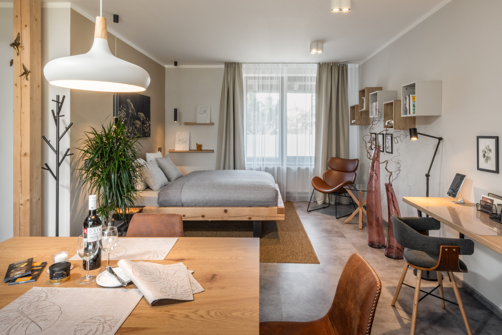 Ubytování v nových apartmánech - Redfox - Šumava