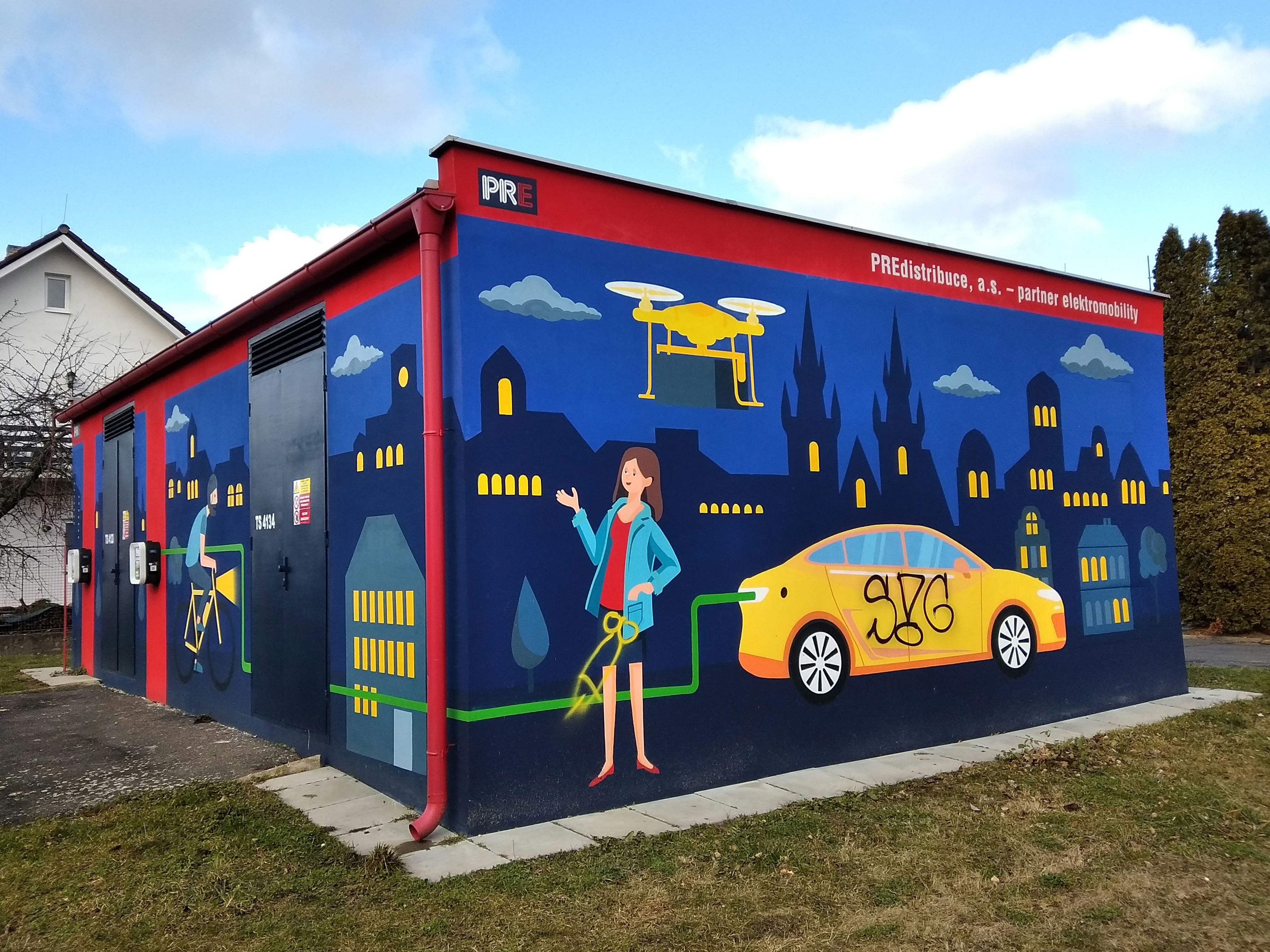 PREpoint - nabíjecí stanice PRE