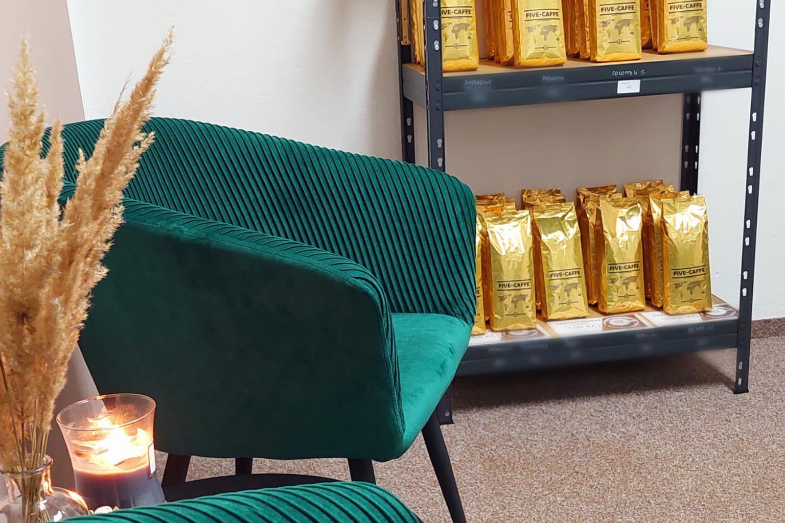 FIVE-CAFFE Čerstvě pražená zrnková Arabica