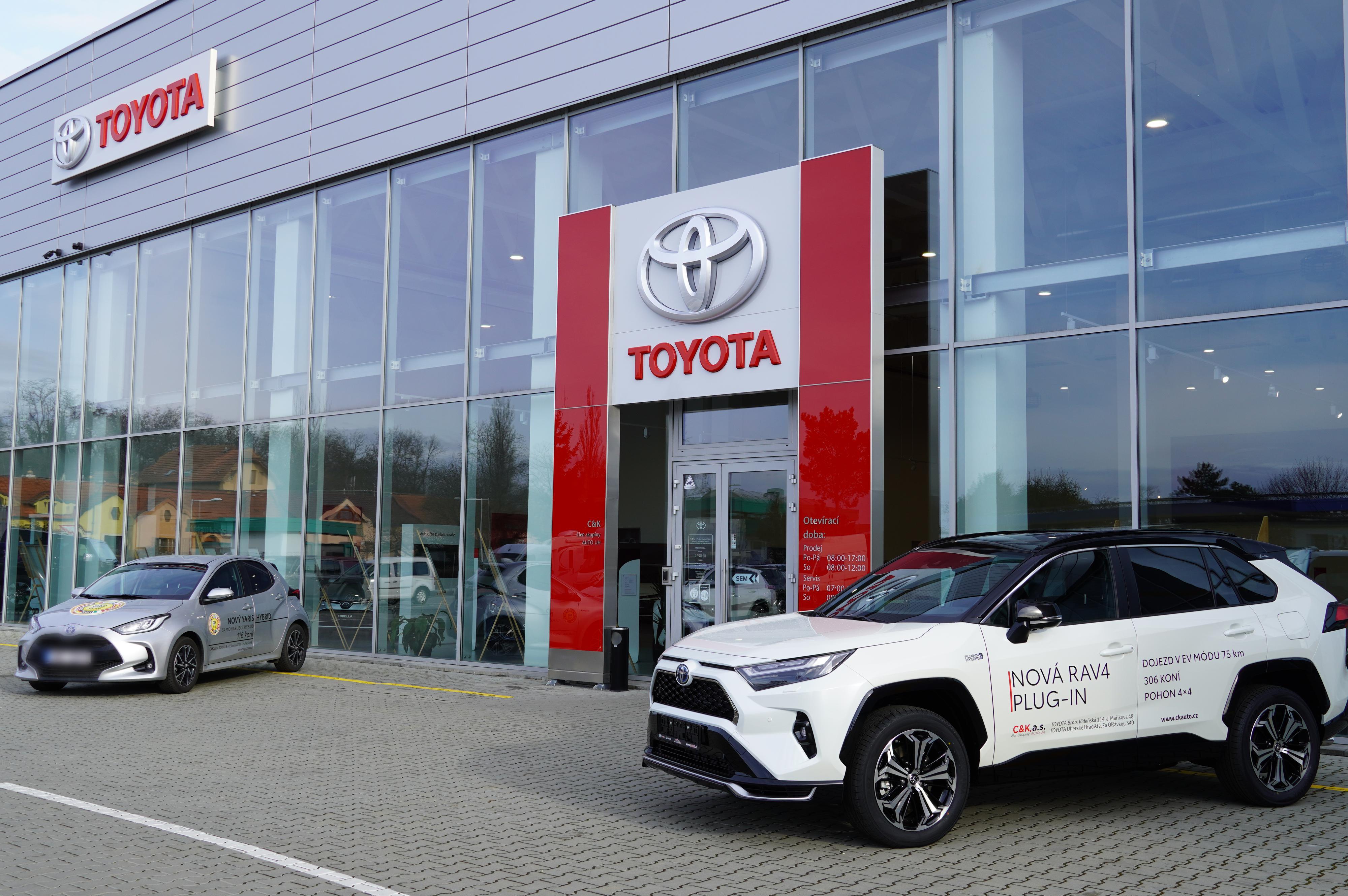 Toyota Uherské Hradiště - C & K člen skupiny AUTO UH a.s.