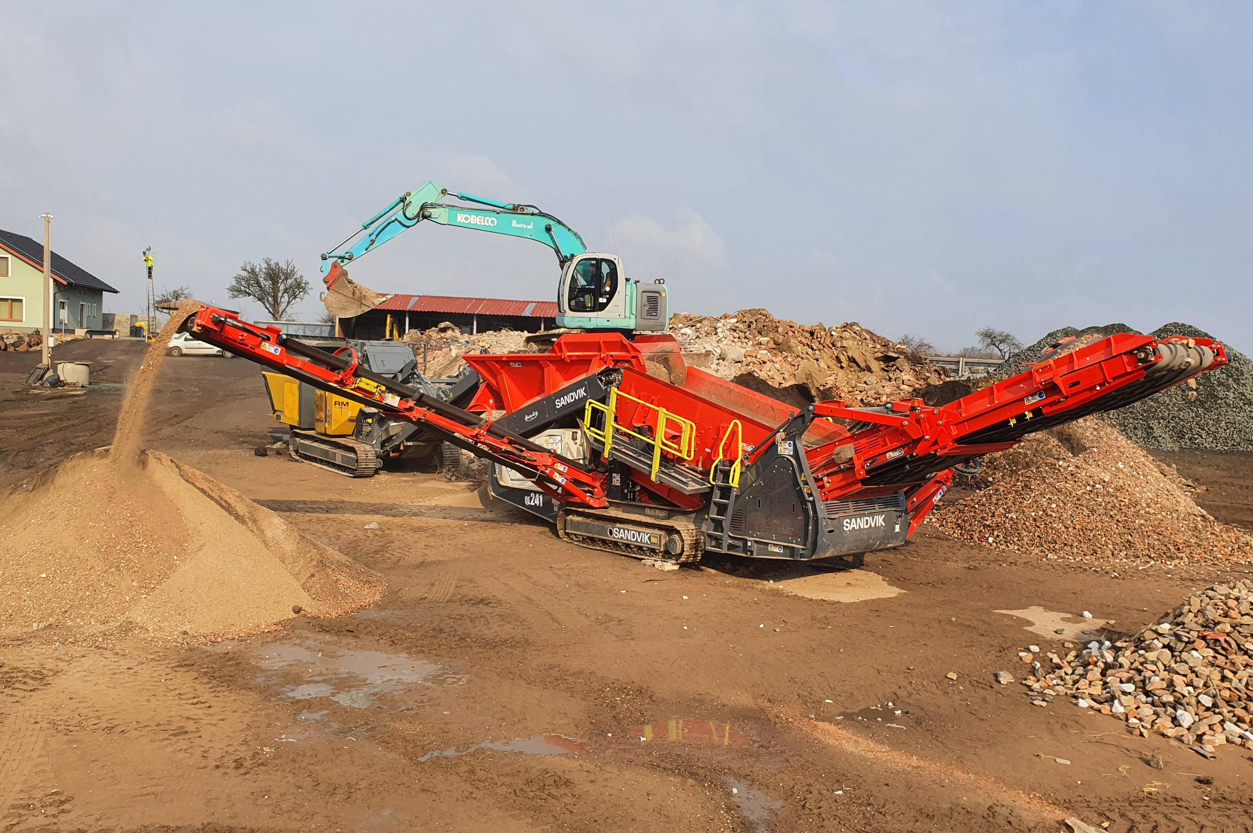 Recyklace stavebních odpadů - Dočkal CZ, s.r.o.