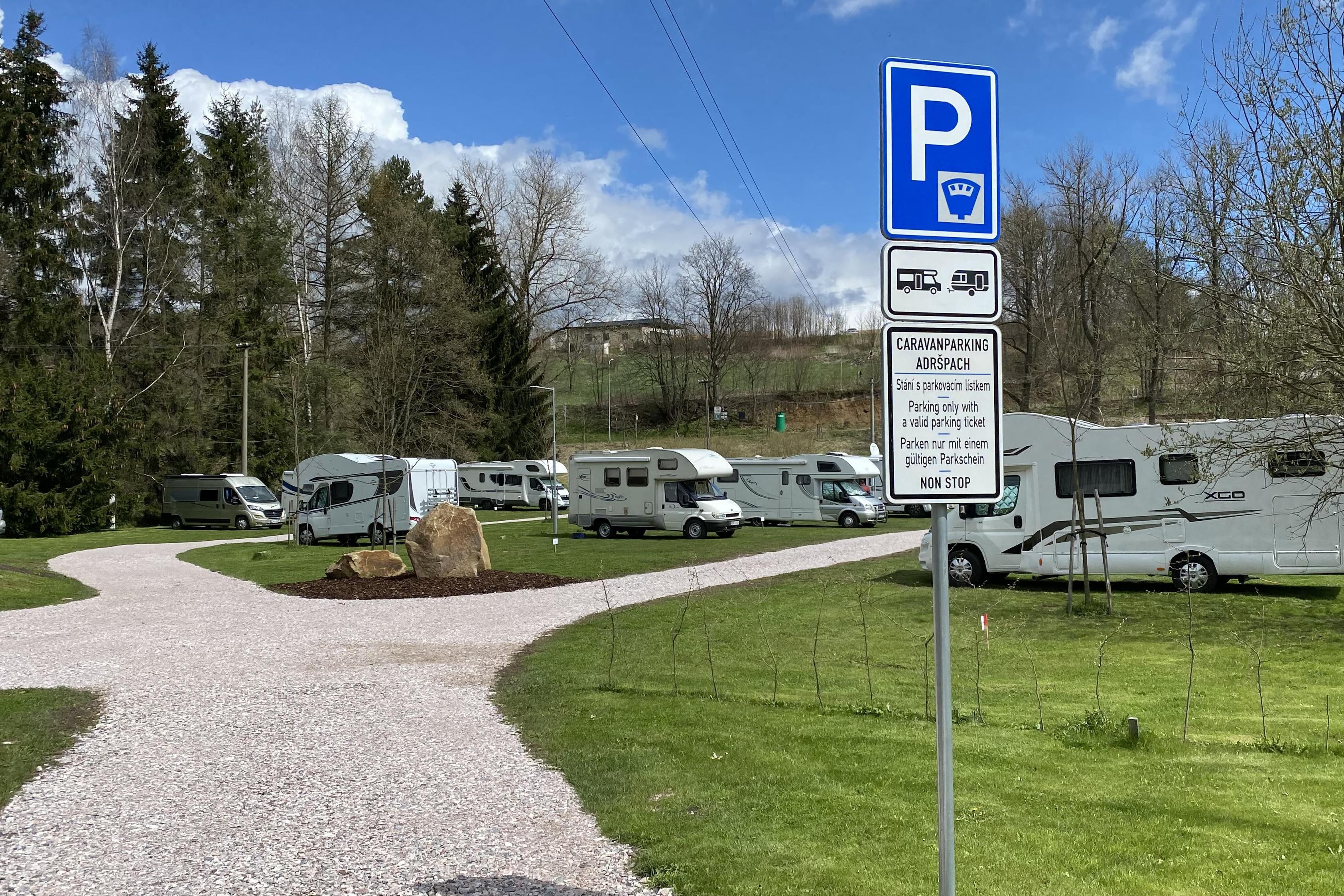 Stellplatz Adršpach