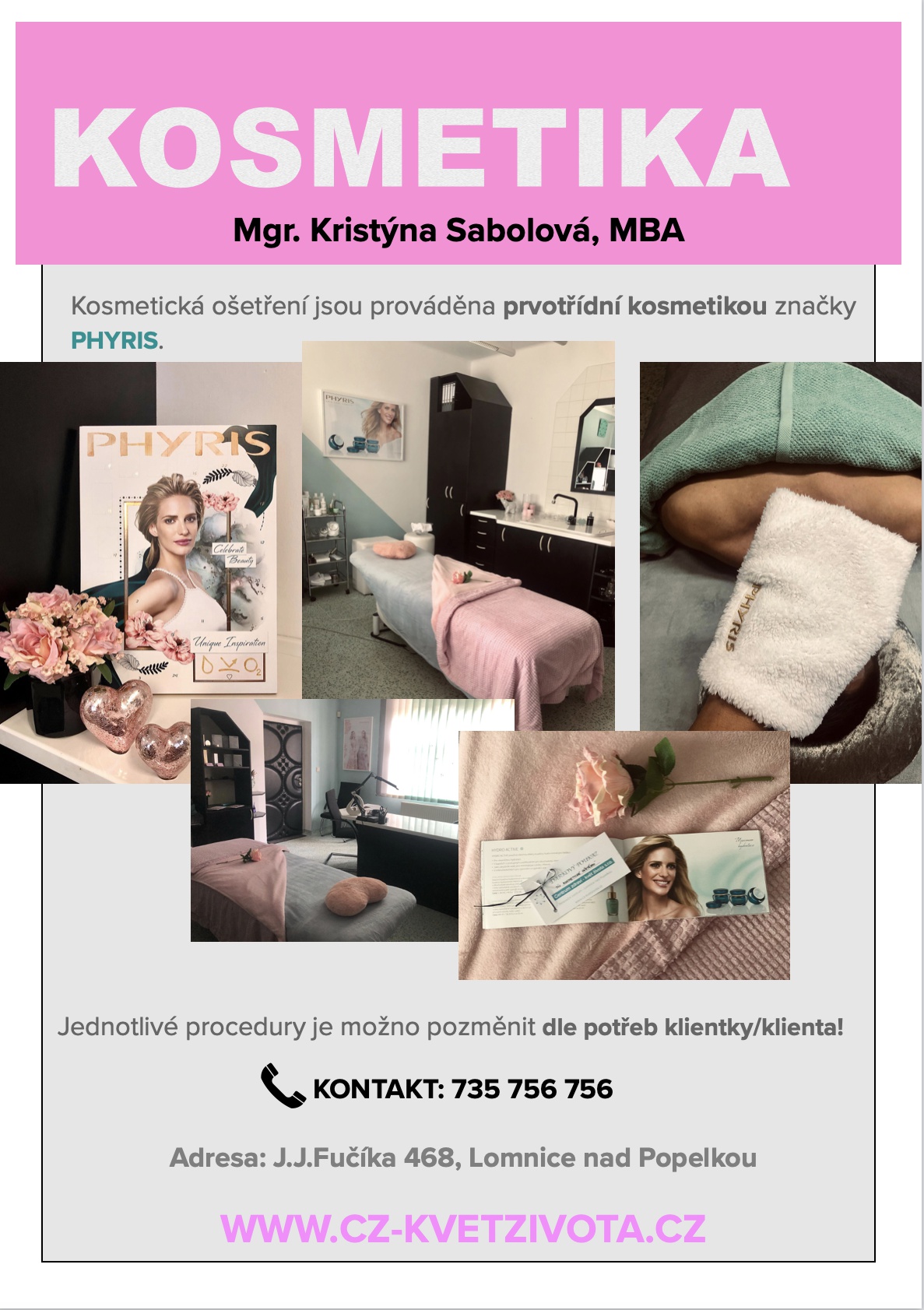 Kosmetika Mgr. Kristýna Svatoňová, MBA foto 5