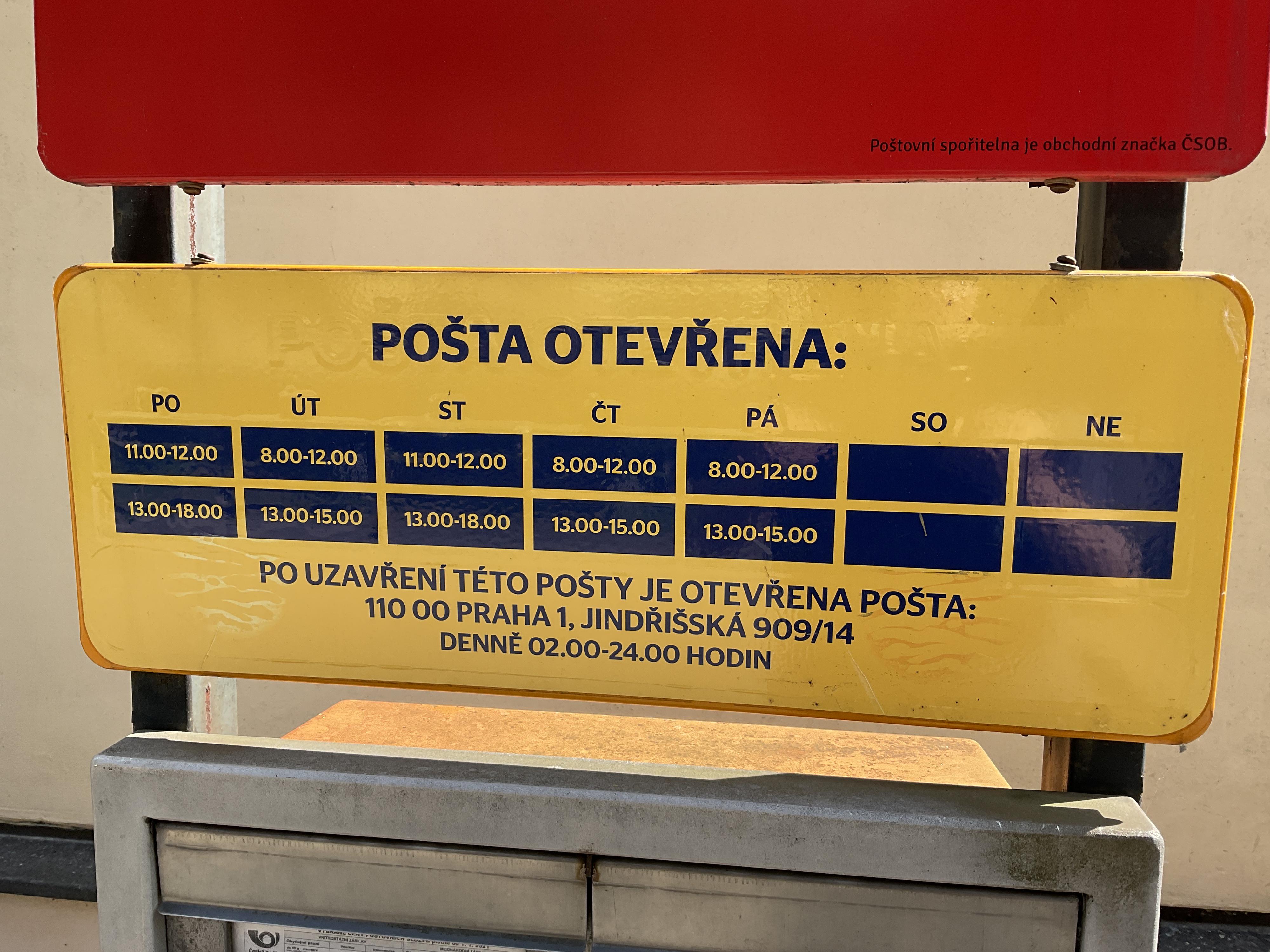 Pošta Karlštejn foto 2
