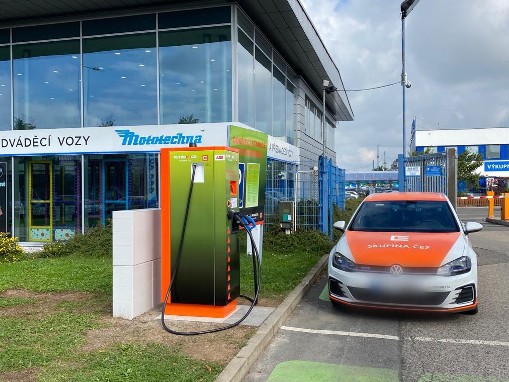 Nabíjecí stanice ČEZ foto 5