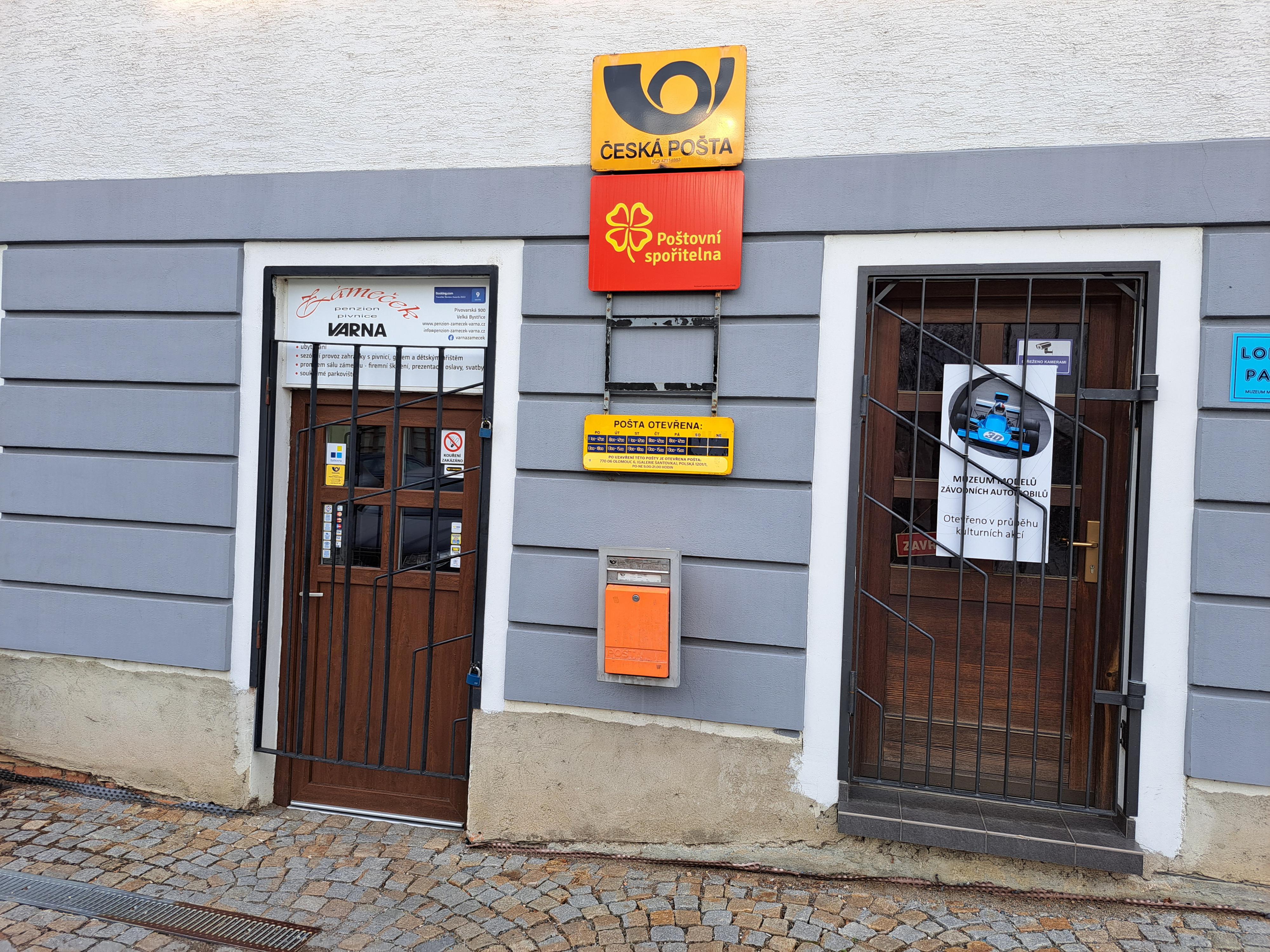 Pošta Velká Bystřice foto 2
