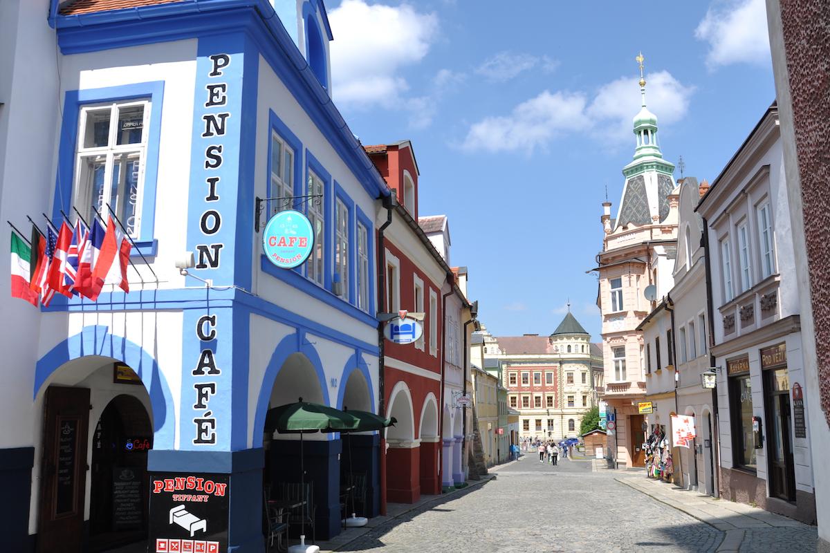 Úschovna kol pro naše hosty v pensionu Tiffany