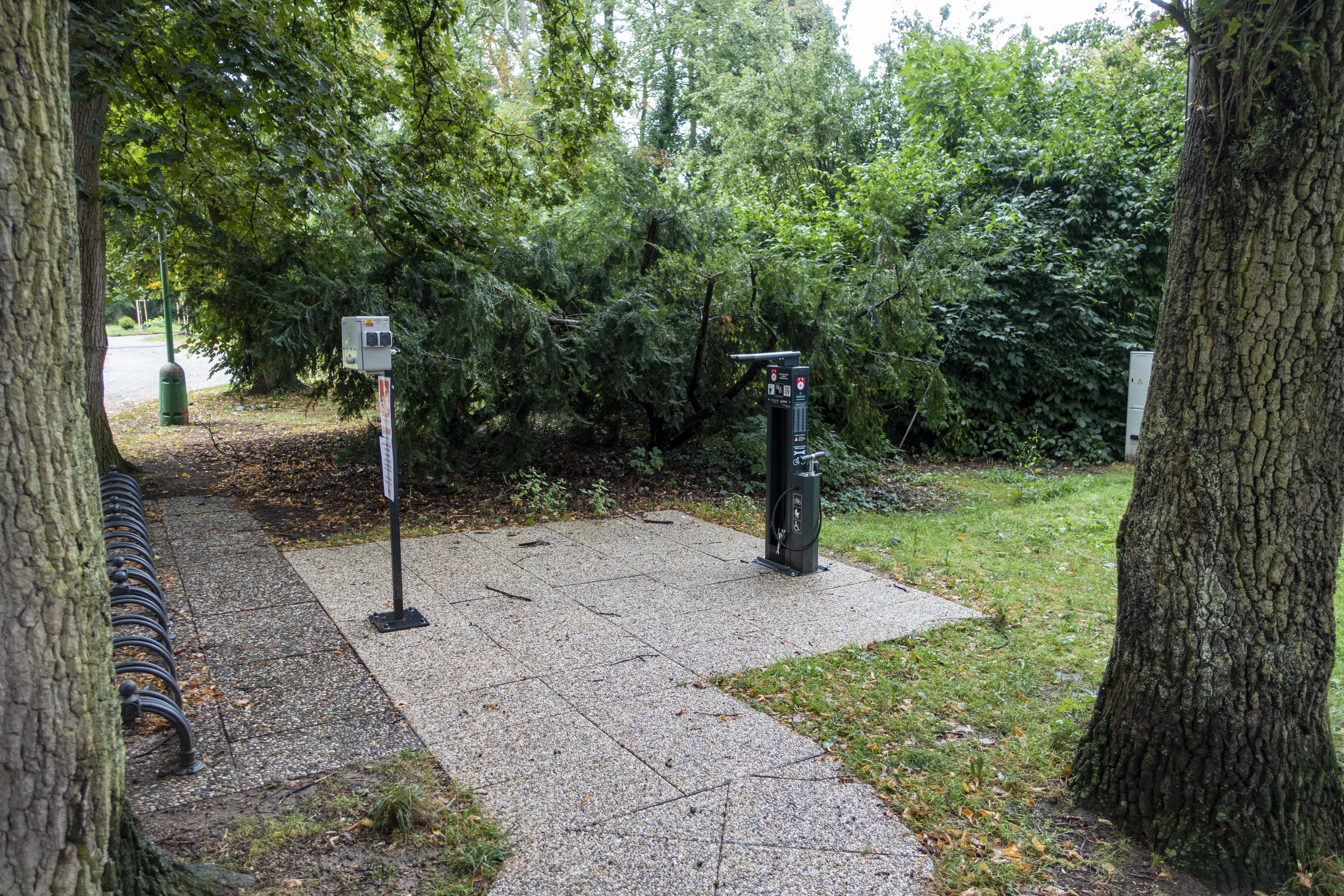 Nabíjecí stanice Zámek Choltice foto 3