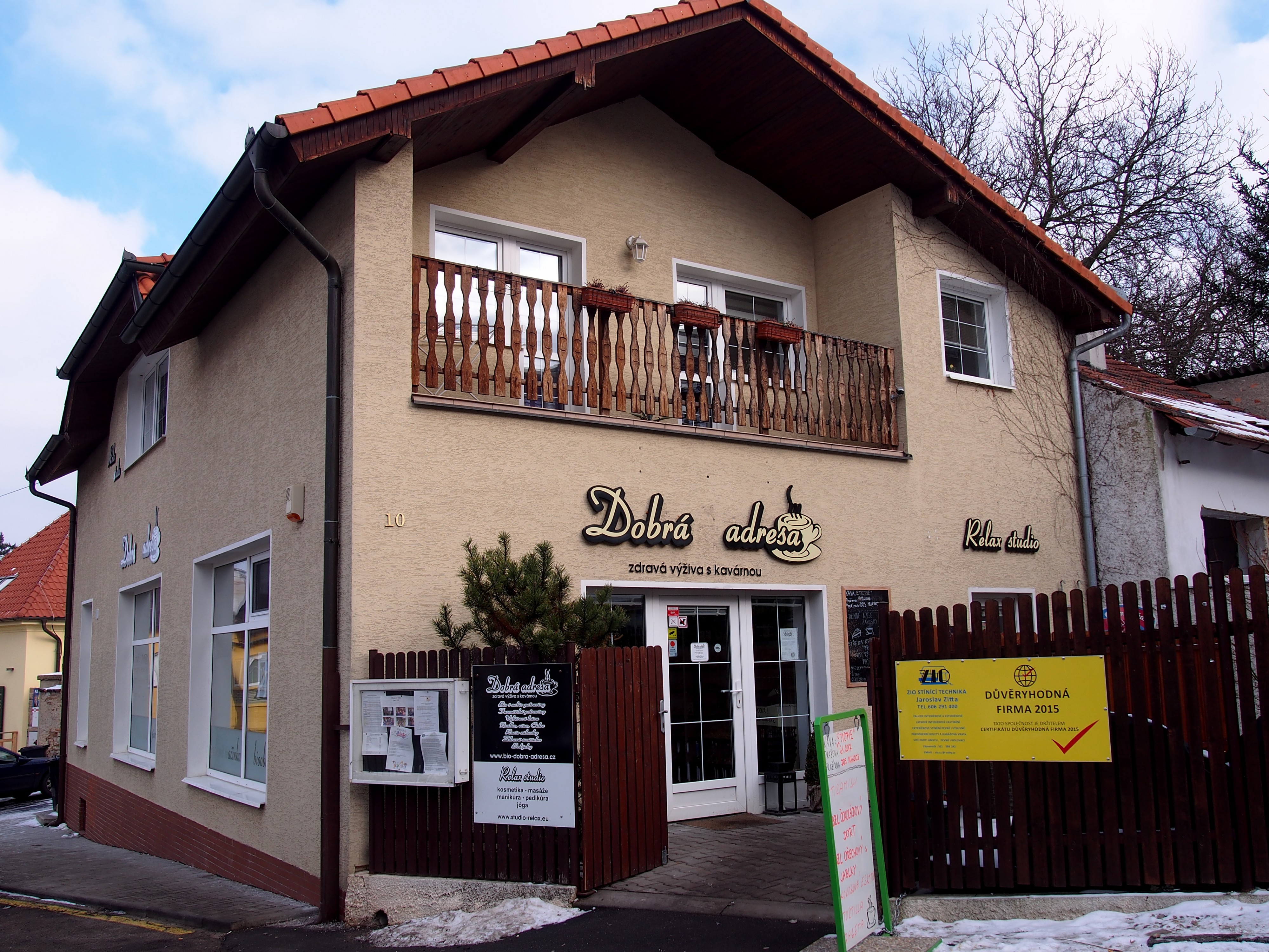 Kavárna Dobrá adresa