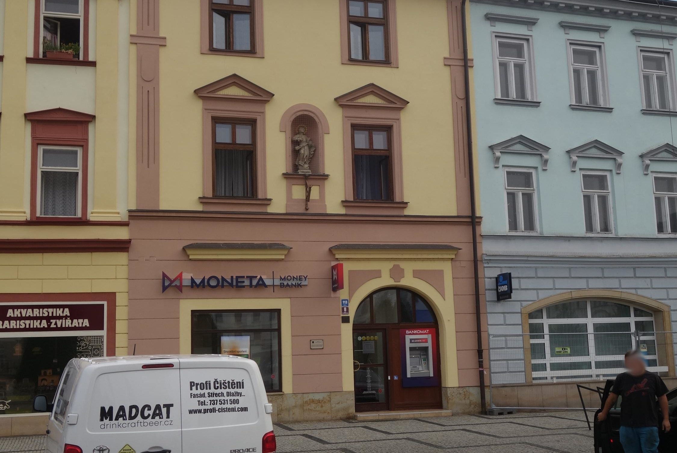 Bankomat MONETA Money Bank vkladový