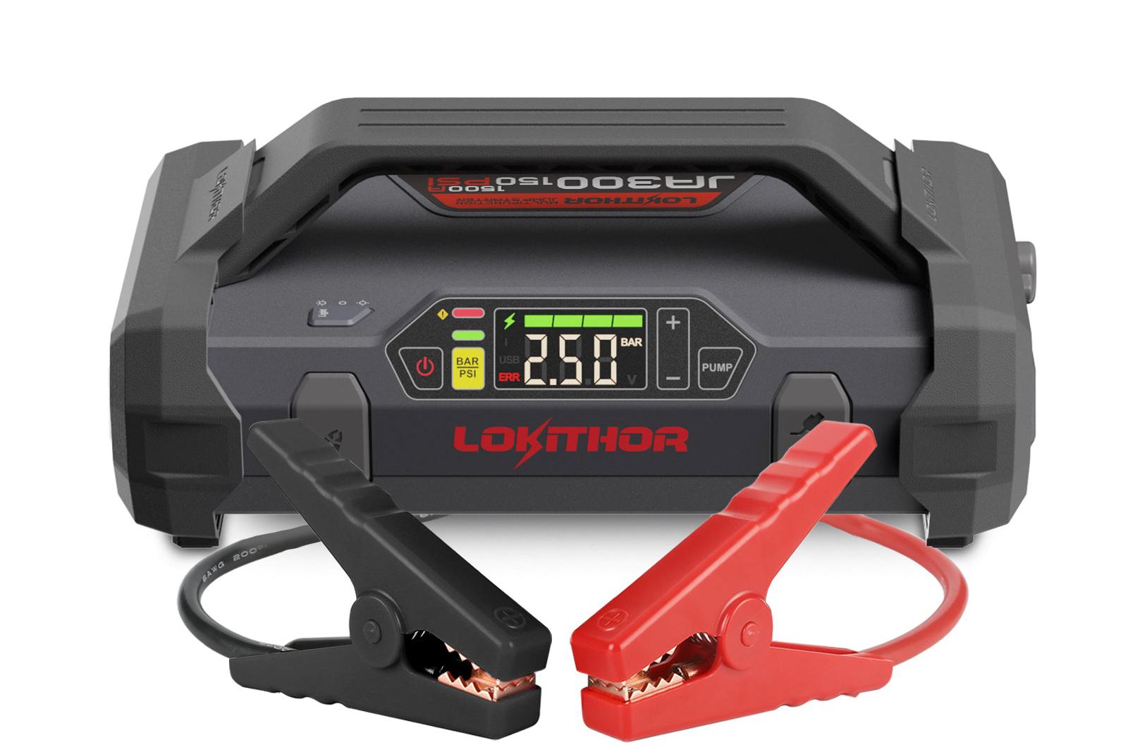 Lokithor startovací zdroj s kompresorem