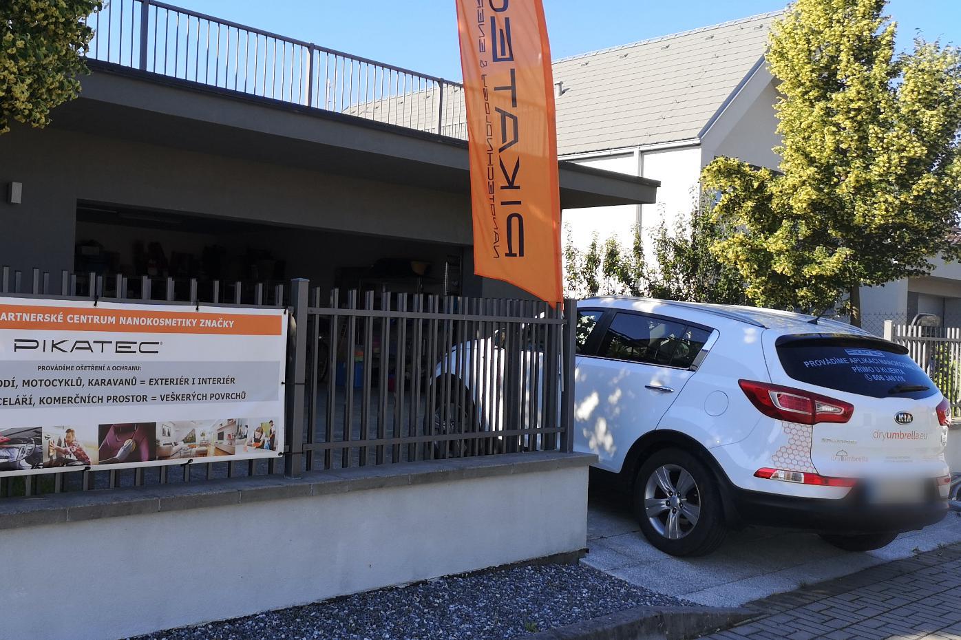 Dryumbrella – aplikační centrum Pikatec