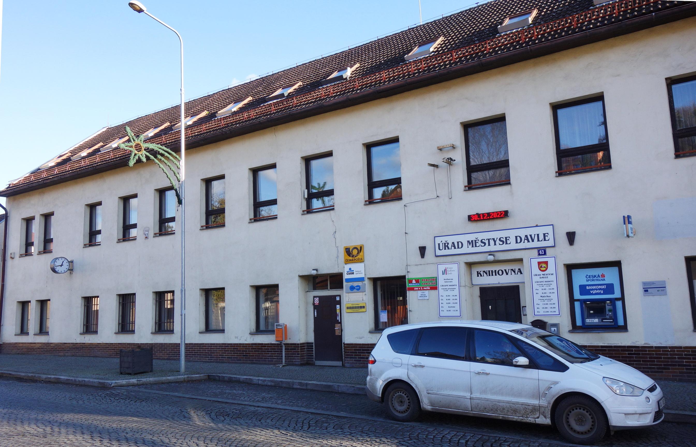 Davle - úřad městyse