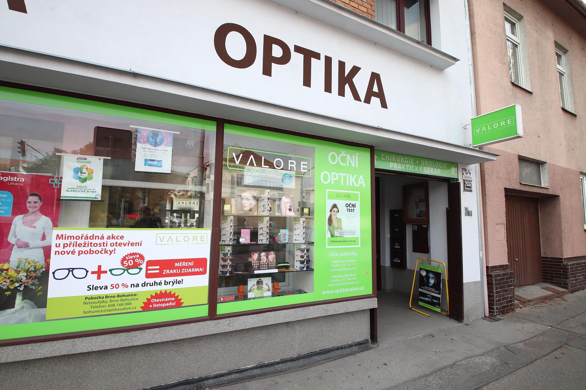 Optika VALORE - Gajdošova