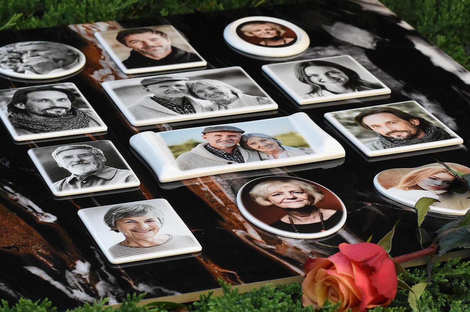 Foto na hrob - KERAMIO