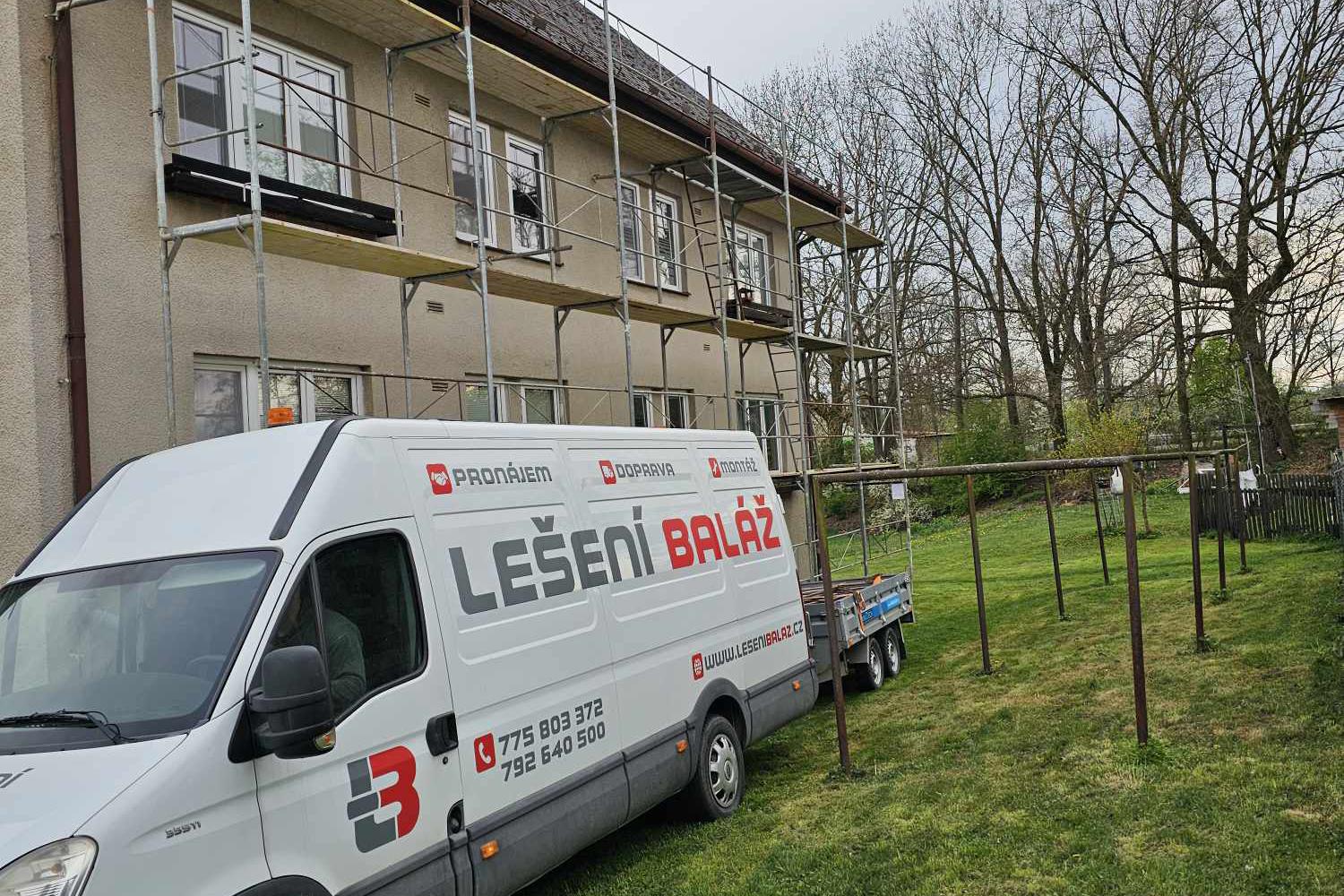 Lešení Lukáš Baláž