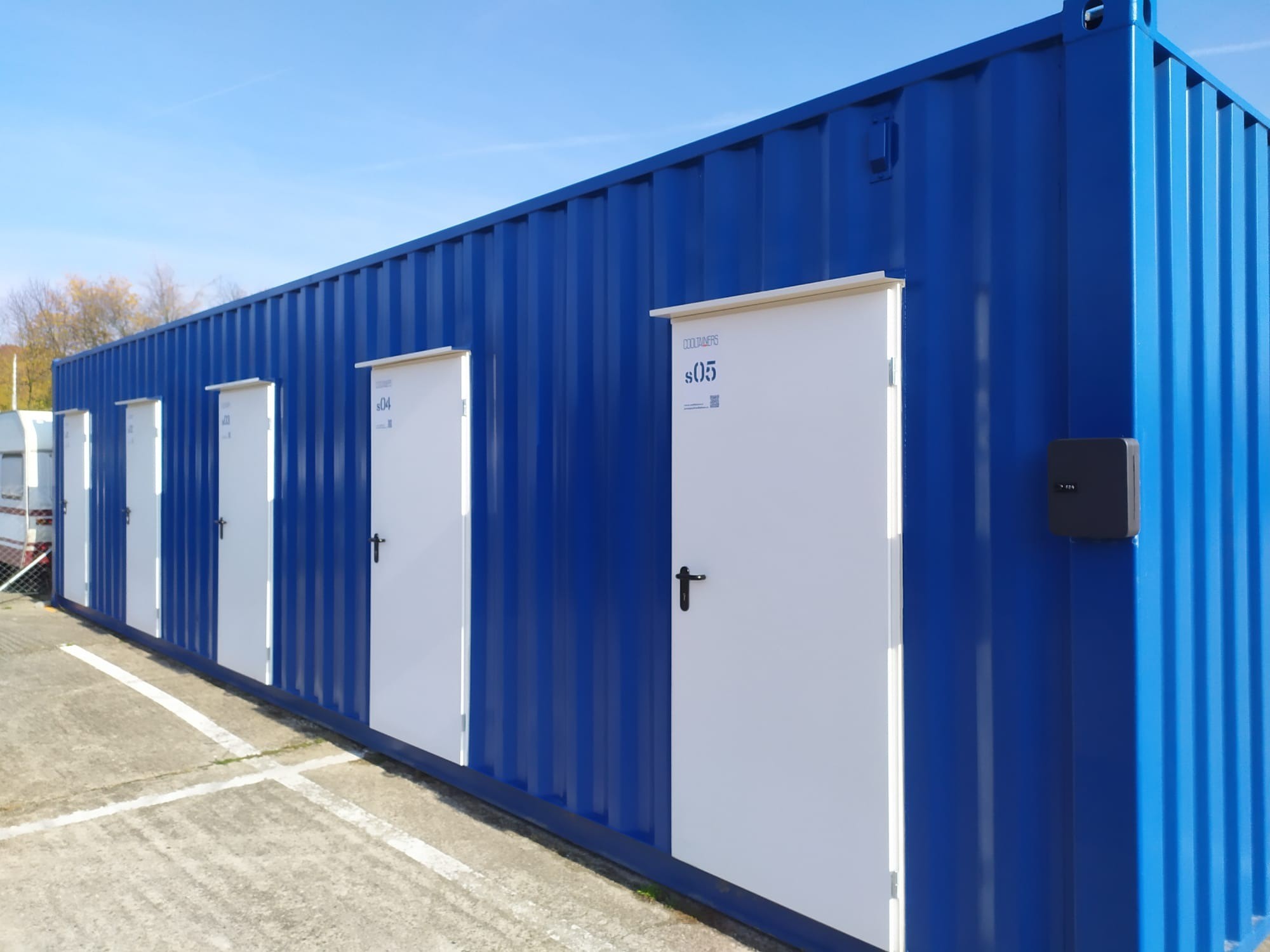 Pronájem 6 m² - minisklad v lodním kontejneru