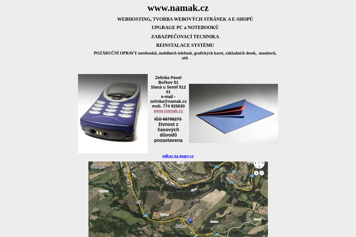 NAMAK - Pavel Zelinka