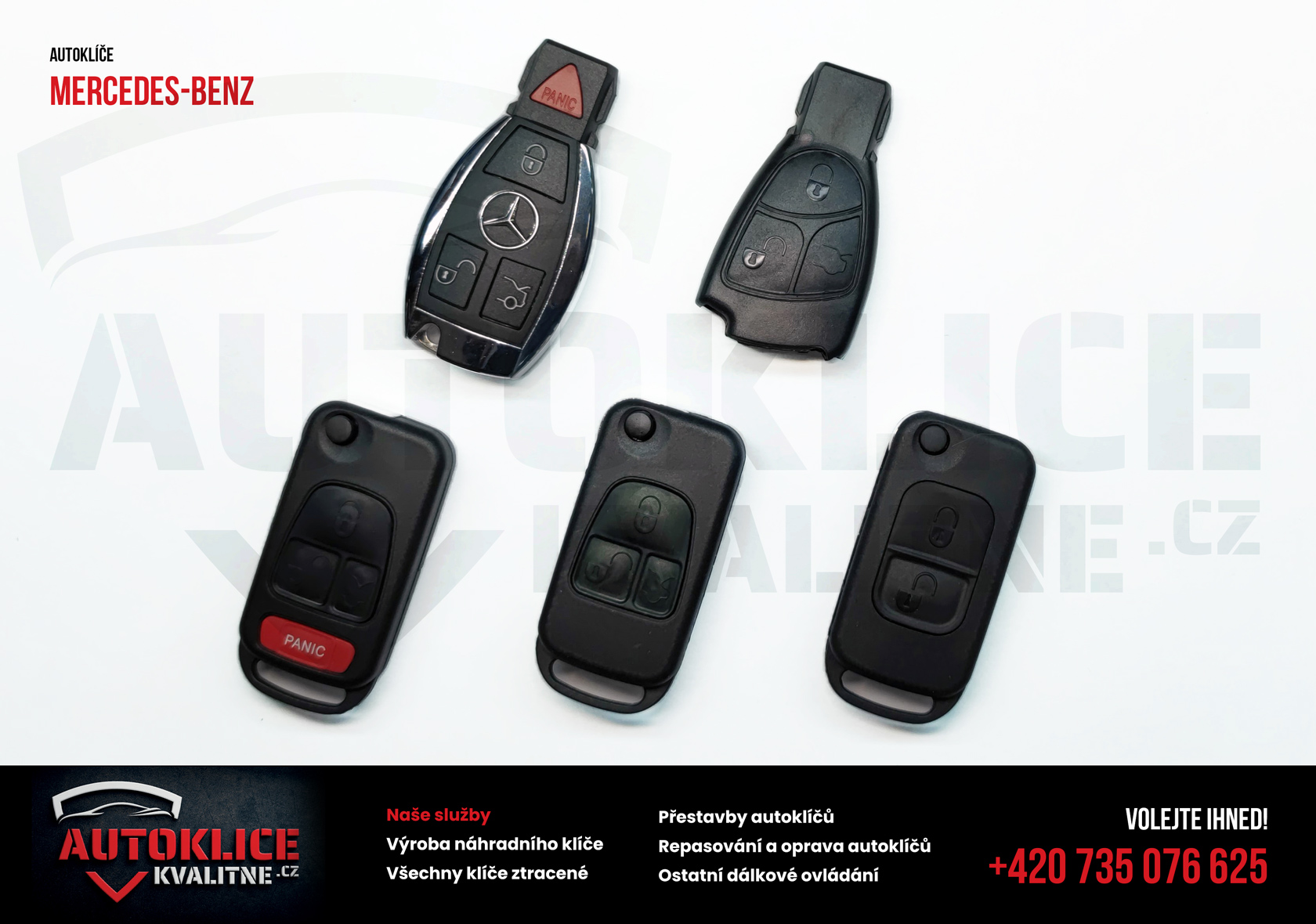 Autoklíče Kvalitně foto 2