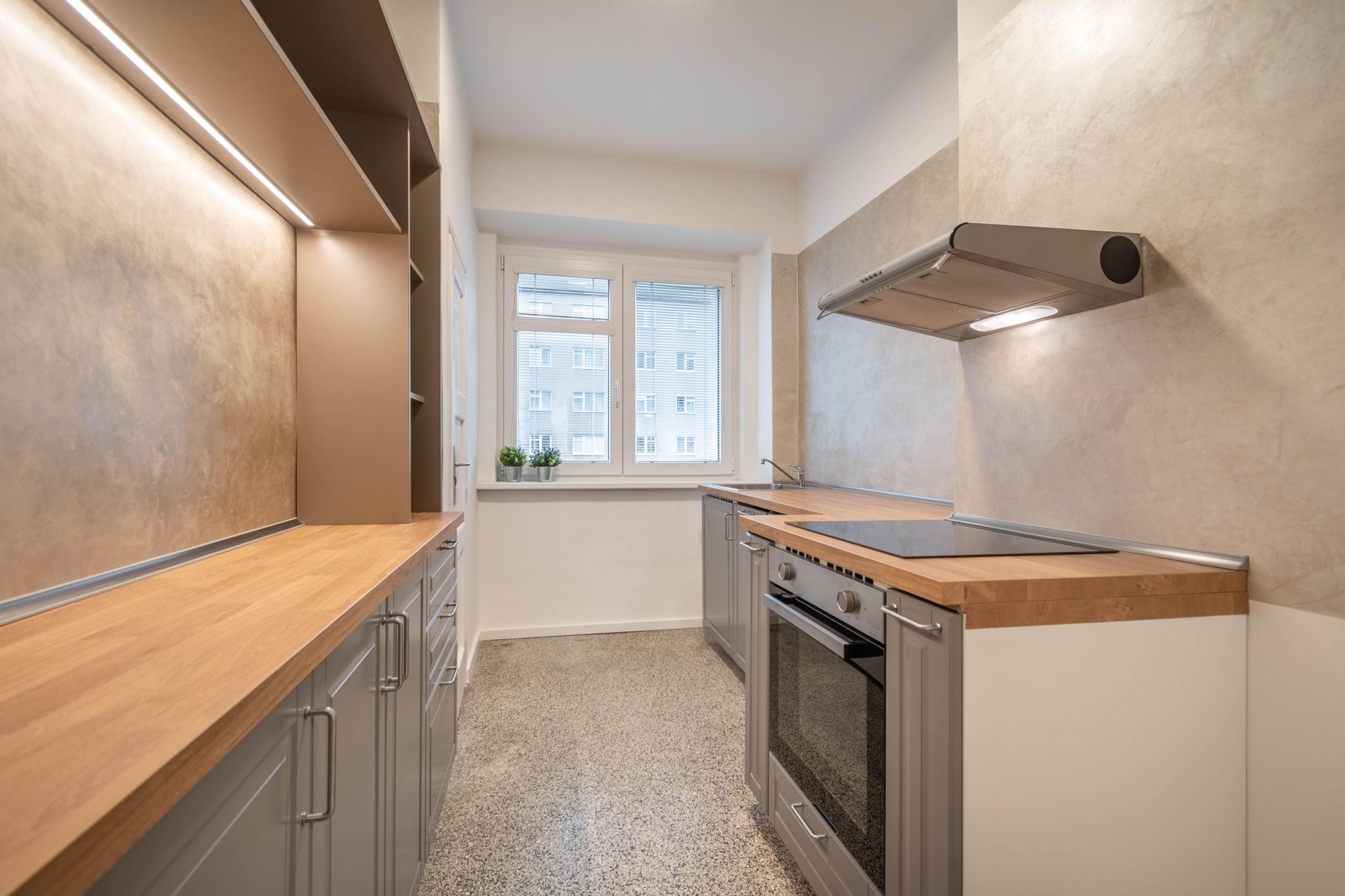 Rekonstrukce atypické kuchyně