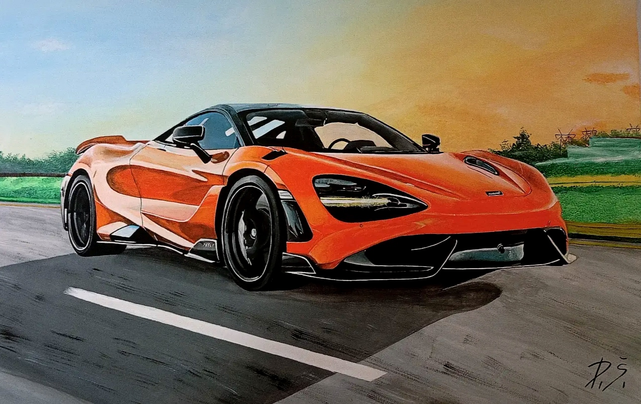 Ručně malované obrazy Štrouf foto 5